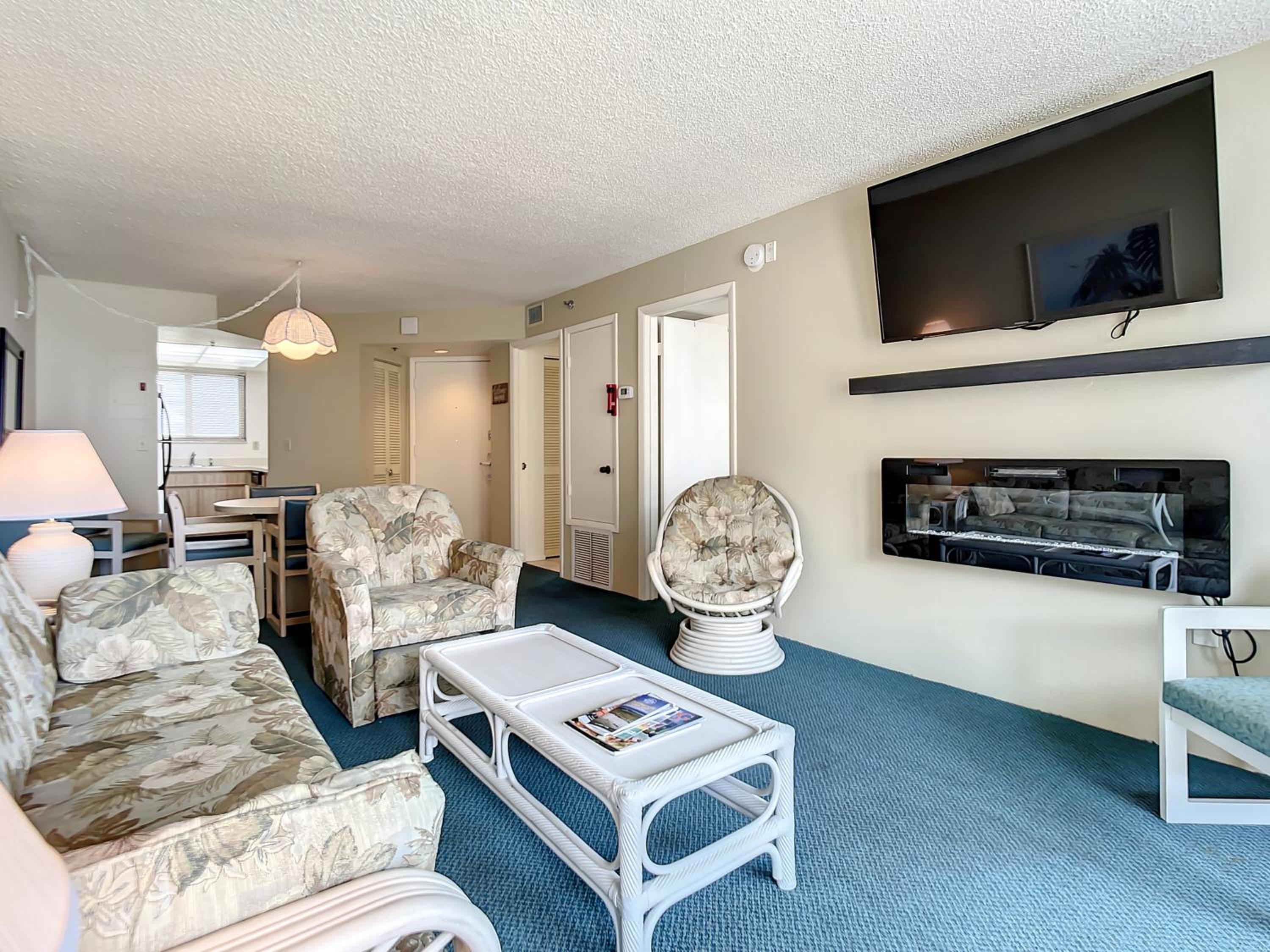 Ocean View with a beachfront pool at Ocean Trillium ~ 301 view 4