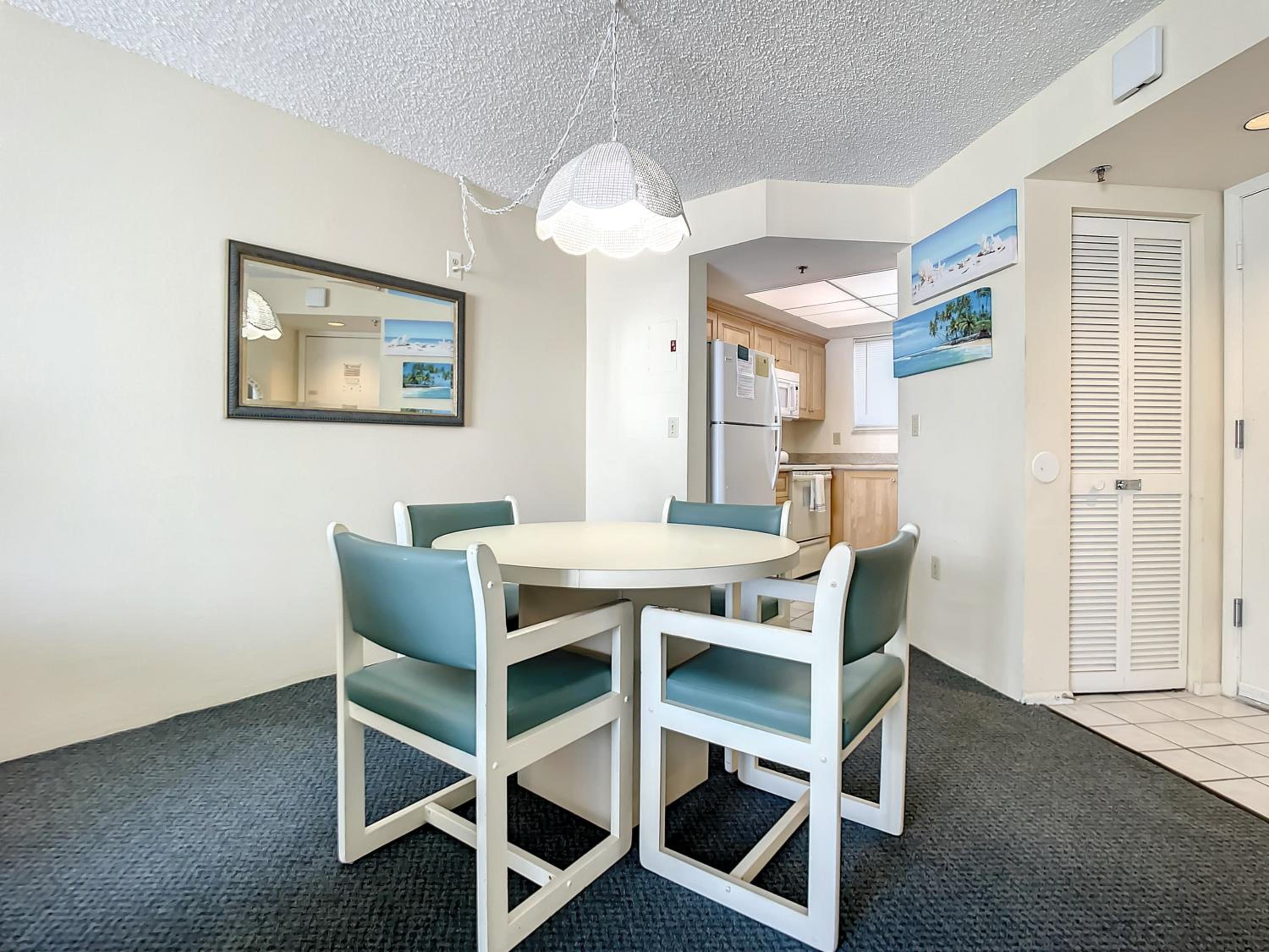 Ocean View with a beachfront pool at Ocean Trillium Condo ~ 402 view 5
