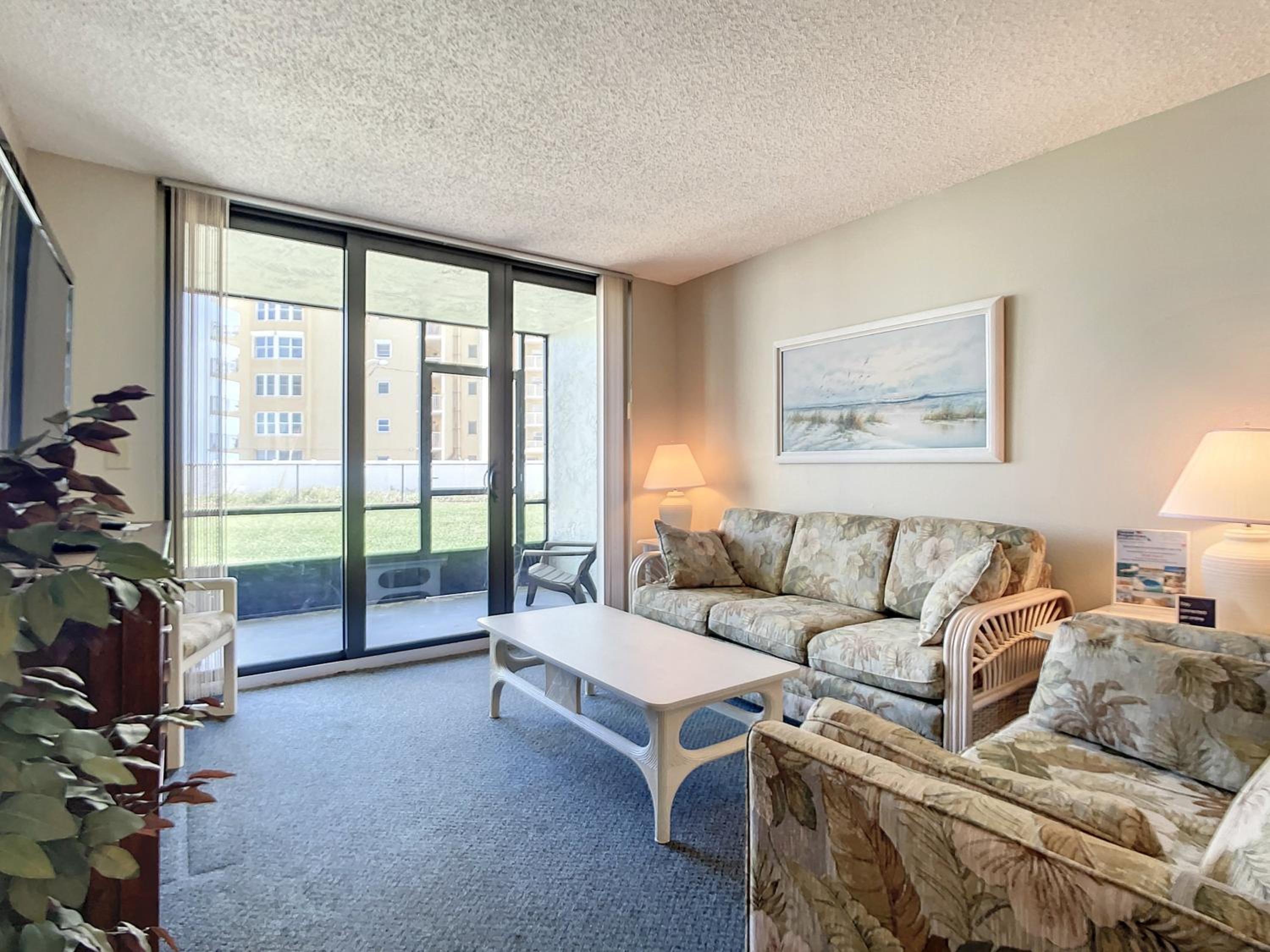 Beachfront with a pool at Ocean Trillium Condo ~ 101 view 5