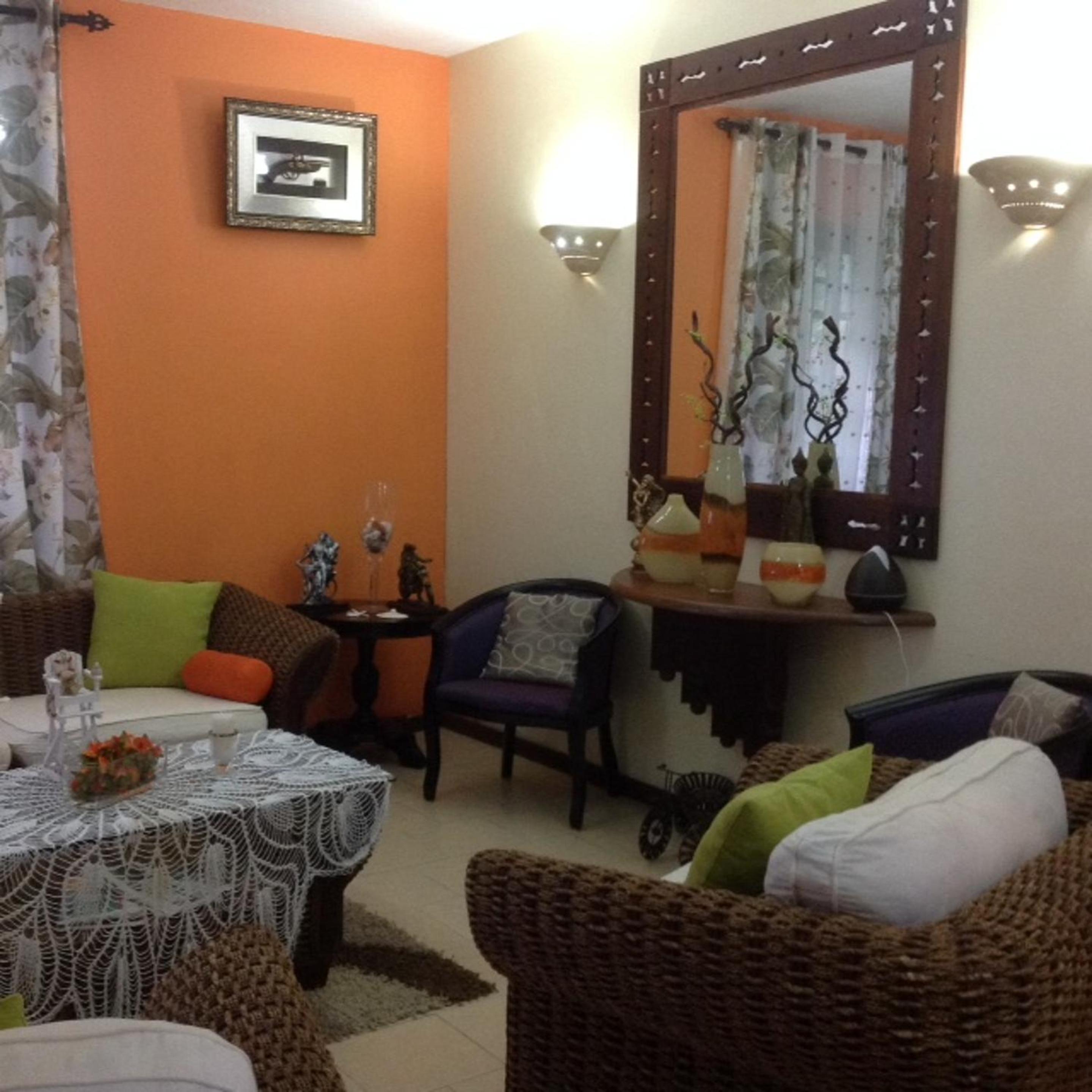 Welcoming villa with sea, mountain, and garden views