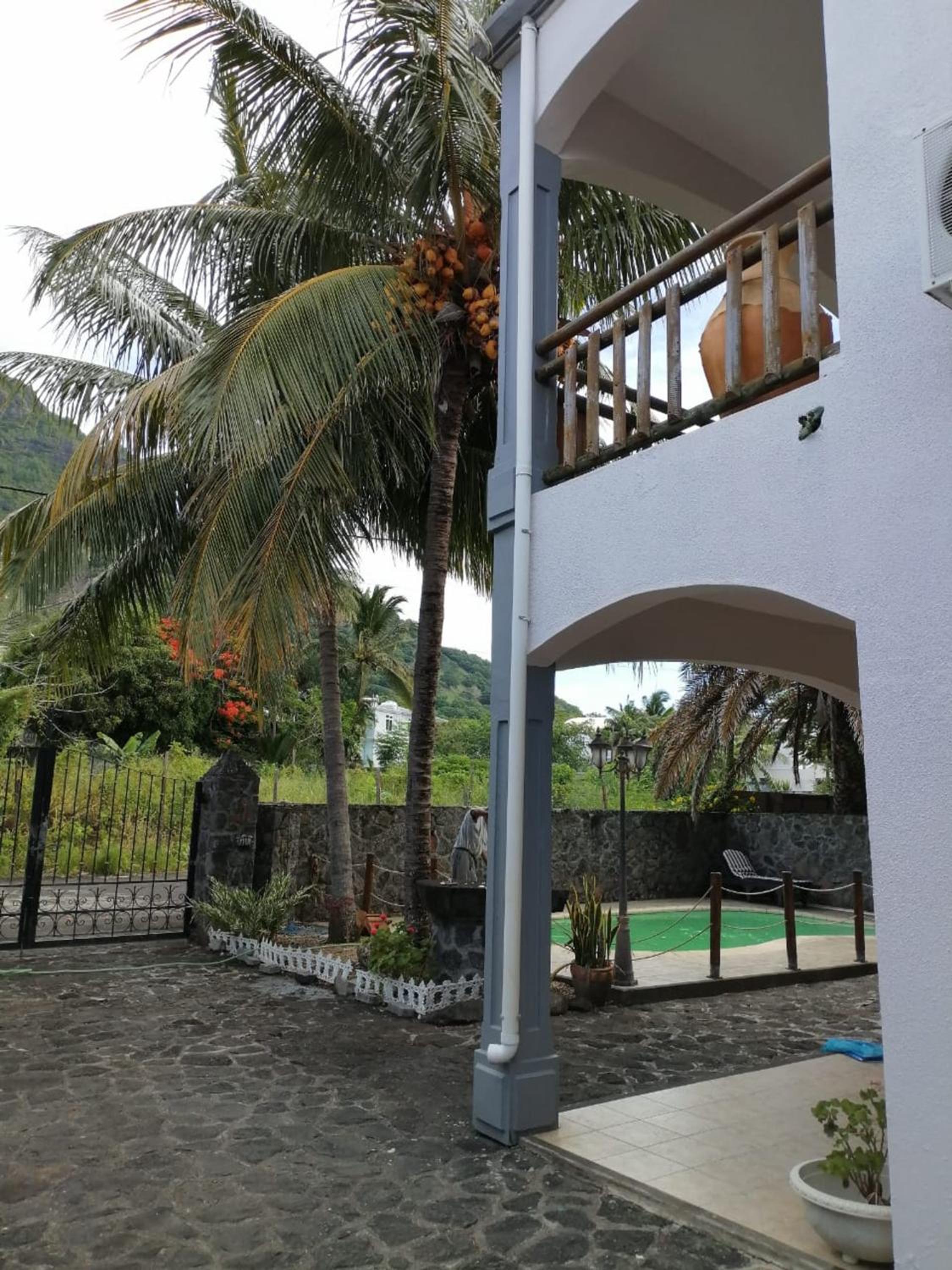 Welcoming villa with sea, mountain, and garden views