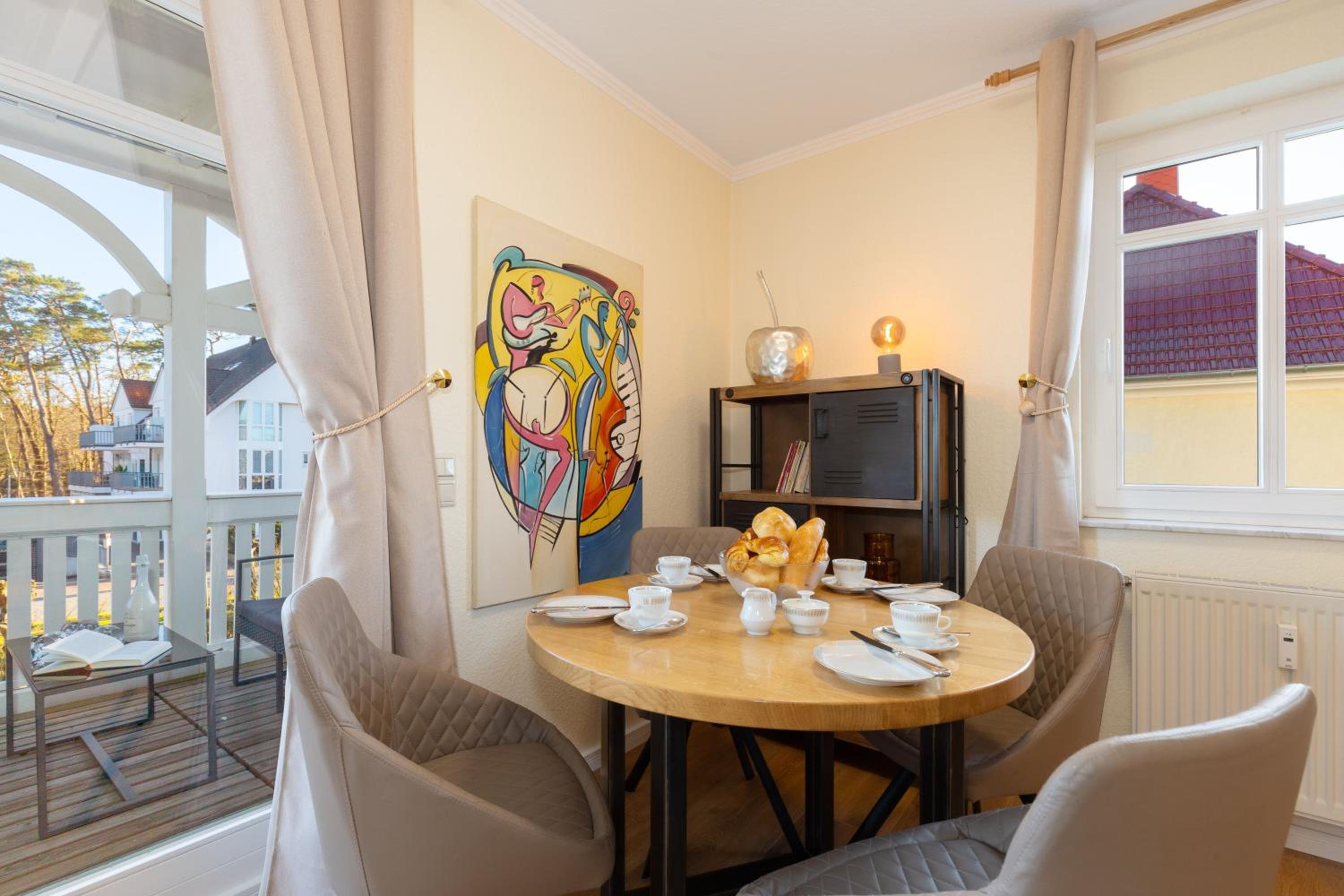 Ferienwohnung mit super Balkon in Baabe