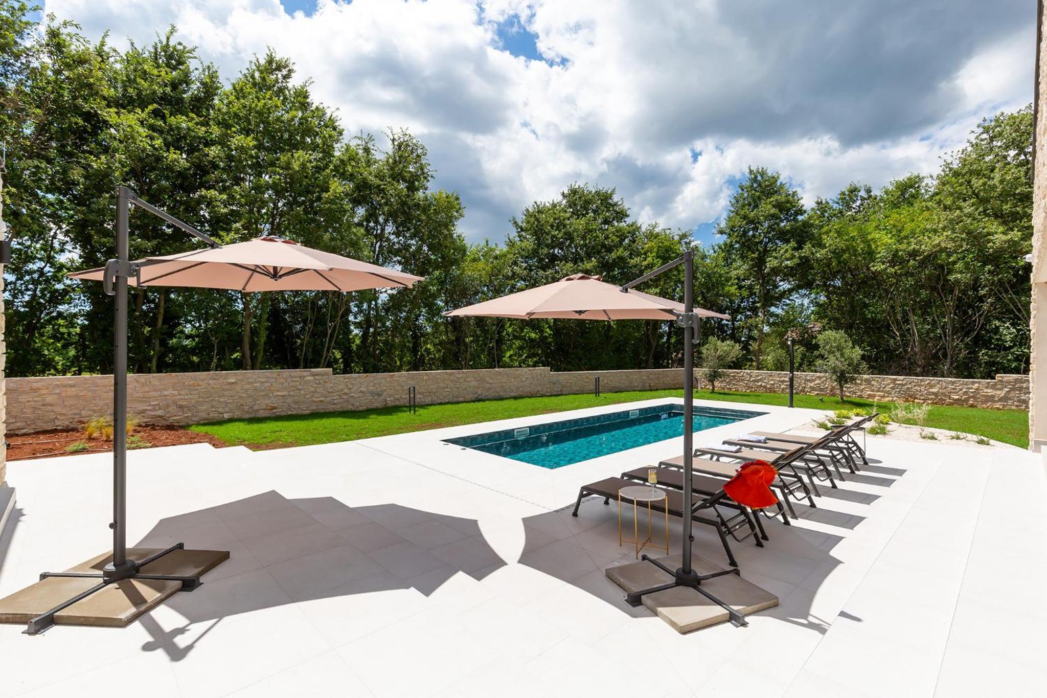 Villa Green Frame East - beautiful pet friendly ground floor villa for 7 people in Central Istria