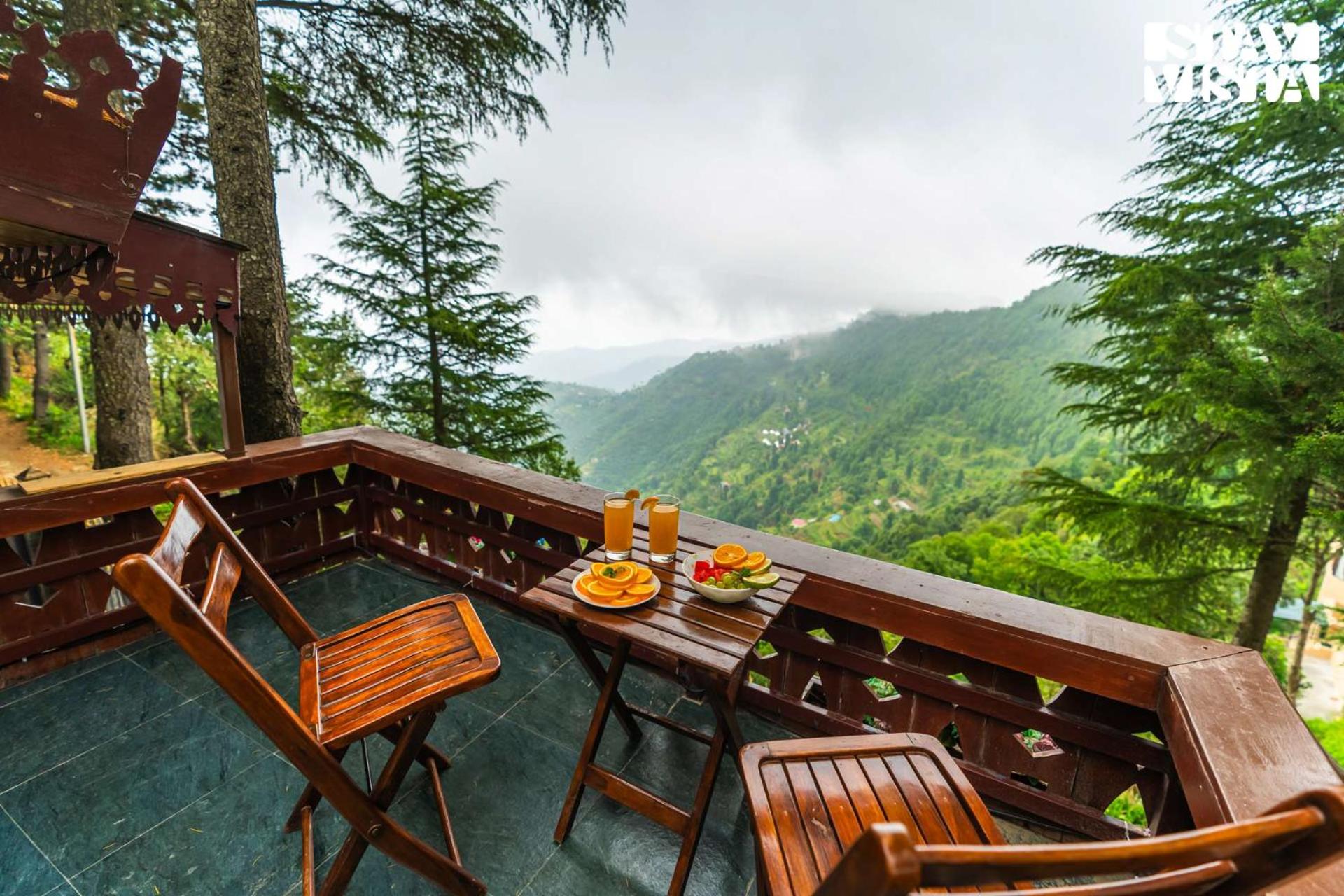 Chalet Rushli - Free Breakfast with Valley View at Mussoorie by StayVista view 4