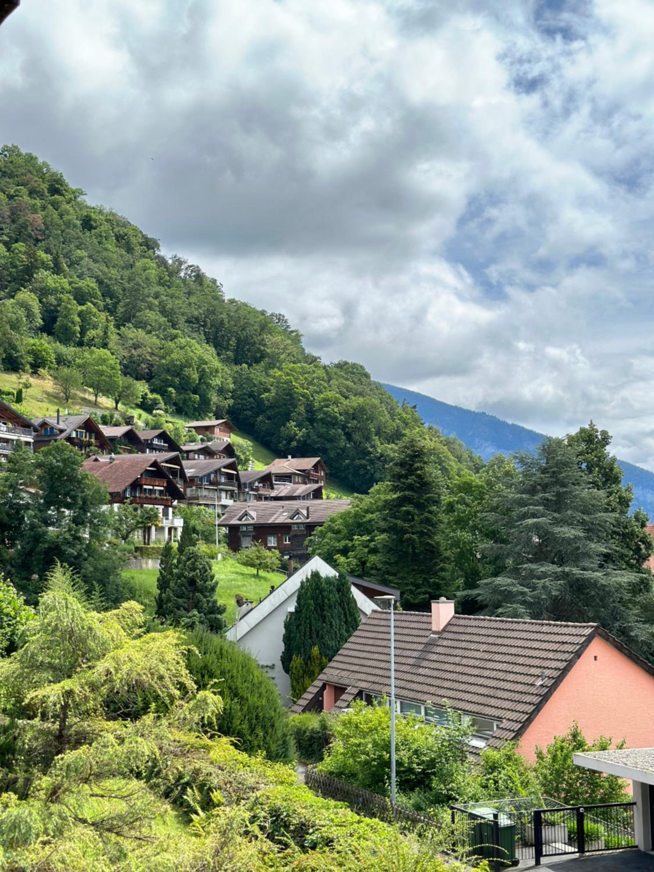 The Bluemlisalp, a private holiday flat with the lake of Thun view
