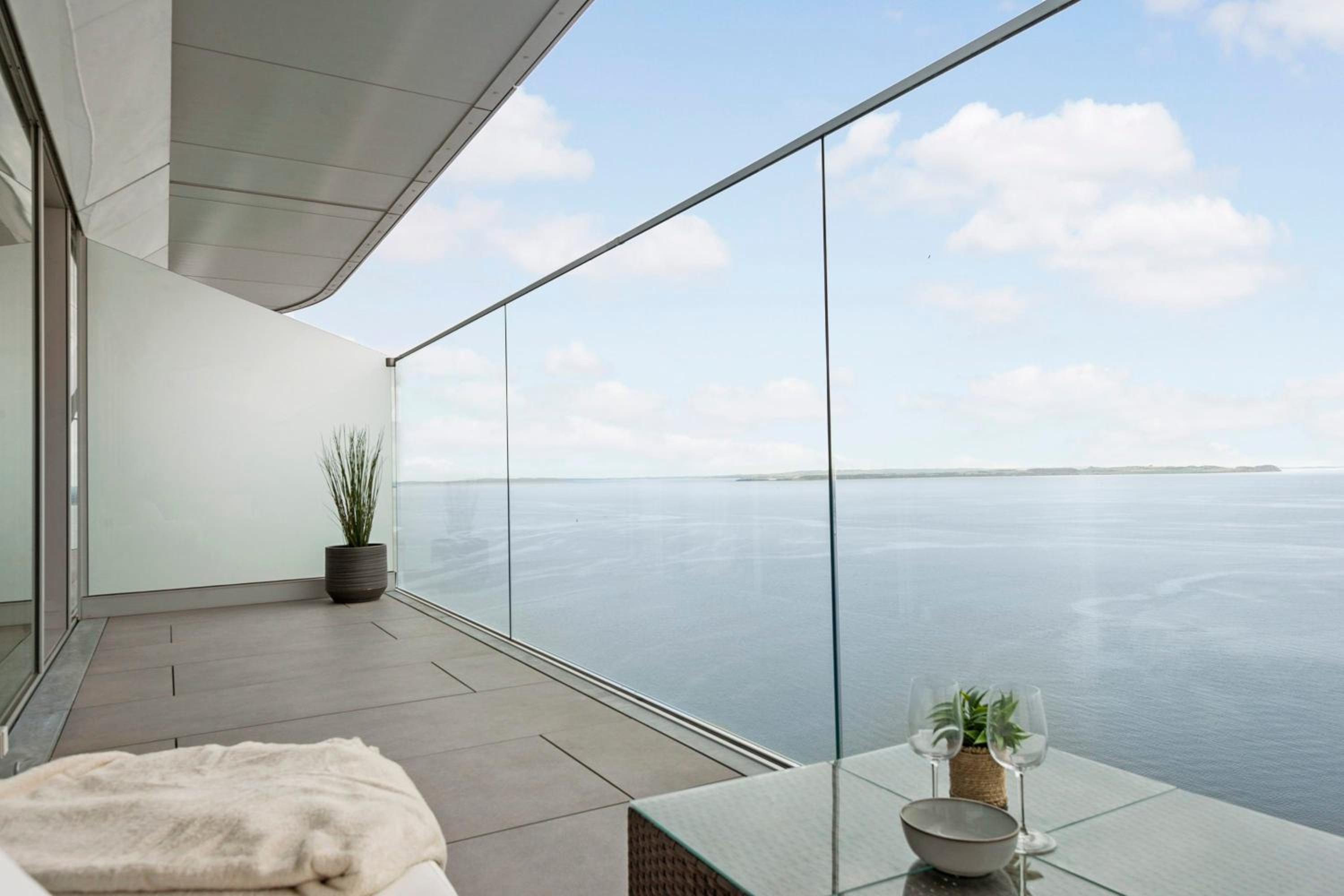 Endless ocean views with private balcony