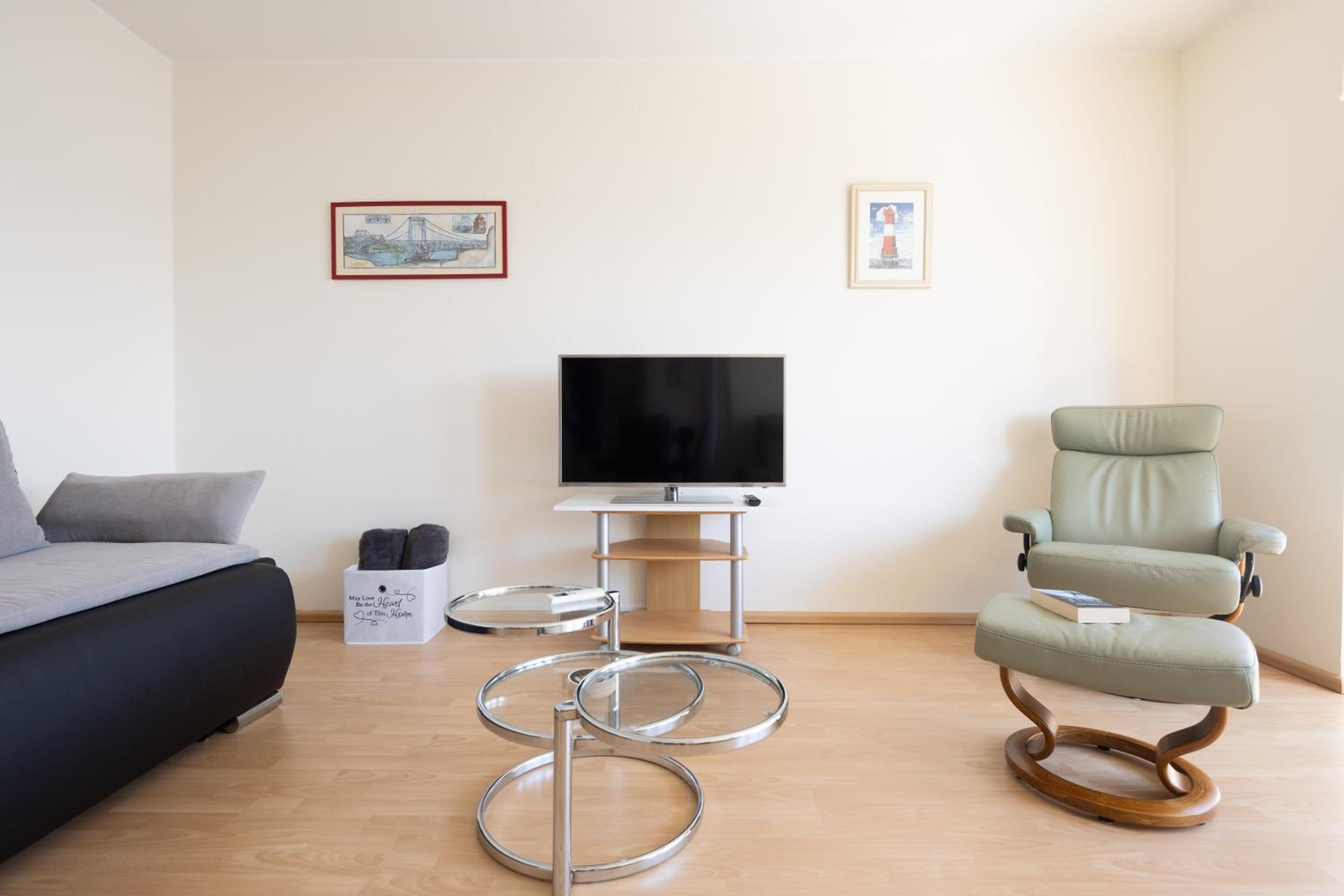 Gemütliche Ferienwohnung mit Meerblick direkt am Hafen