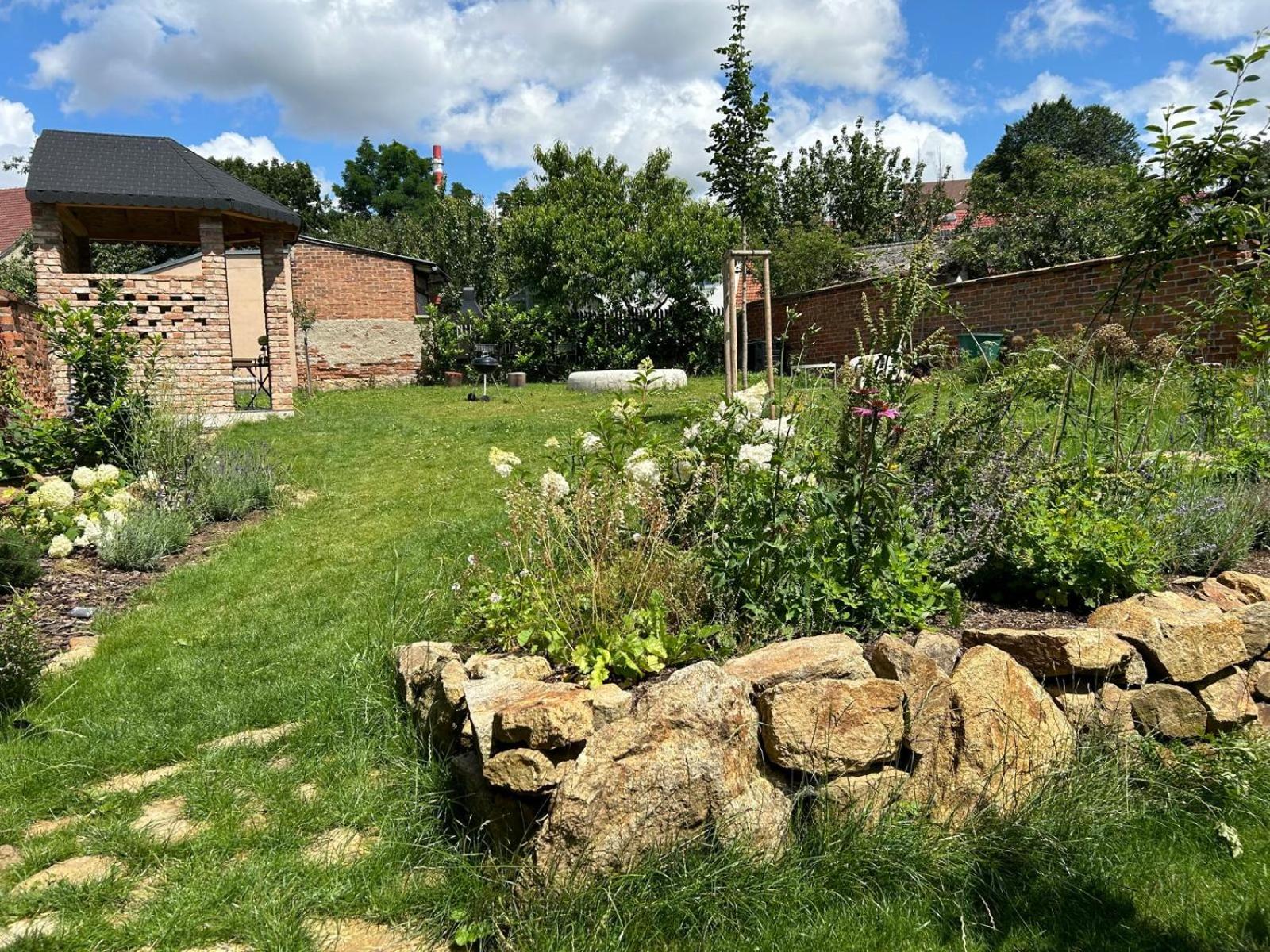 Original apartment with garden in Pisek