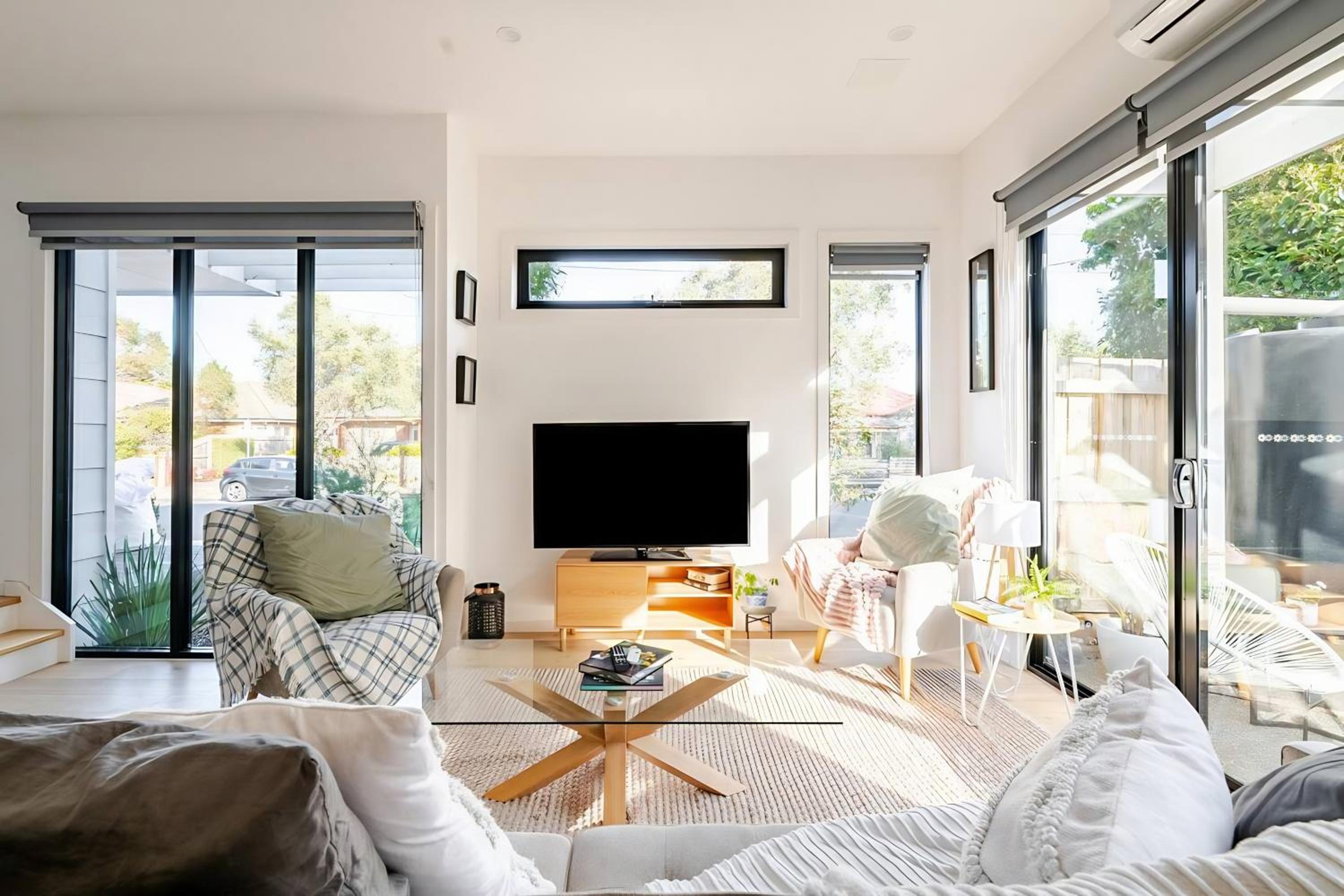 Stunning, modern, two-story detached townhouse