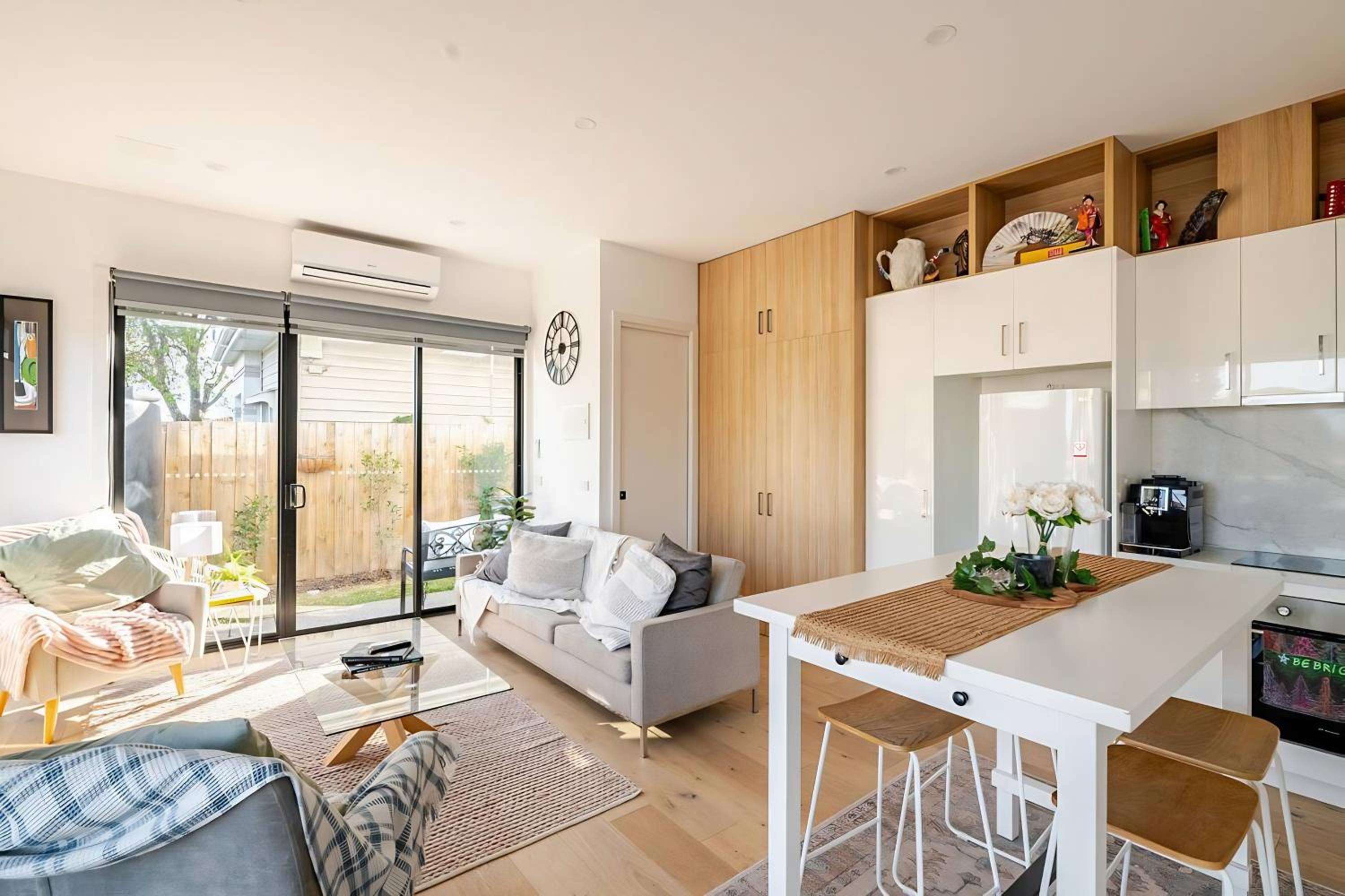 Stunning, modern, two-story detached townhouse