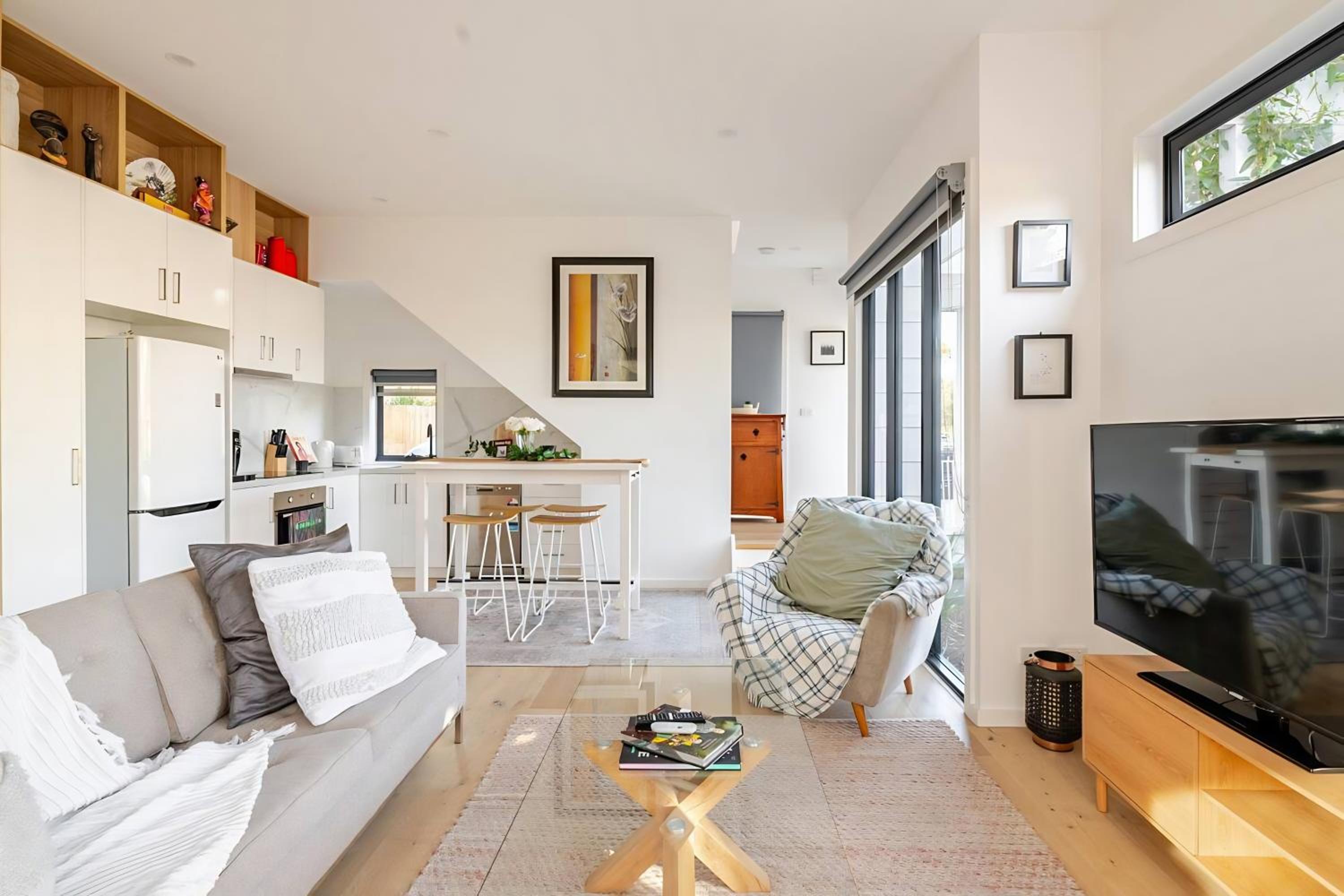 Stunning, modern, two-story detached townhouse