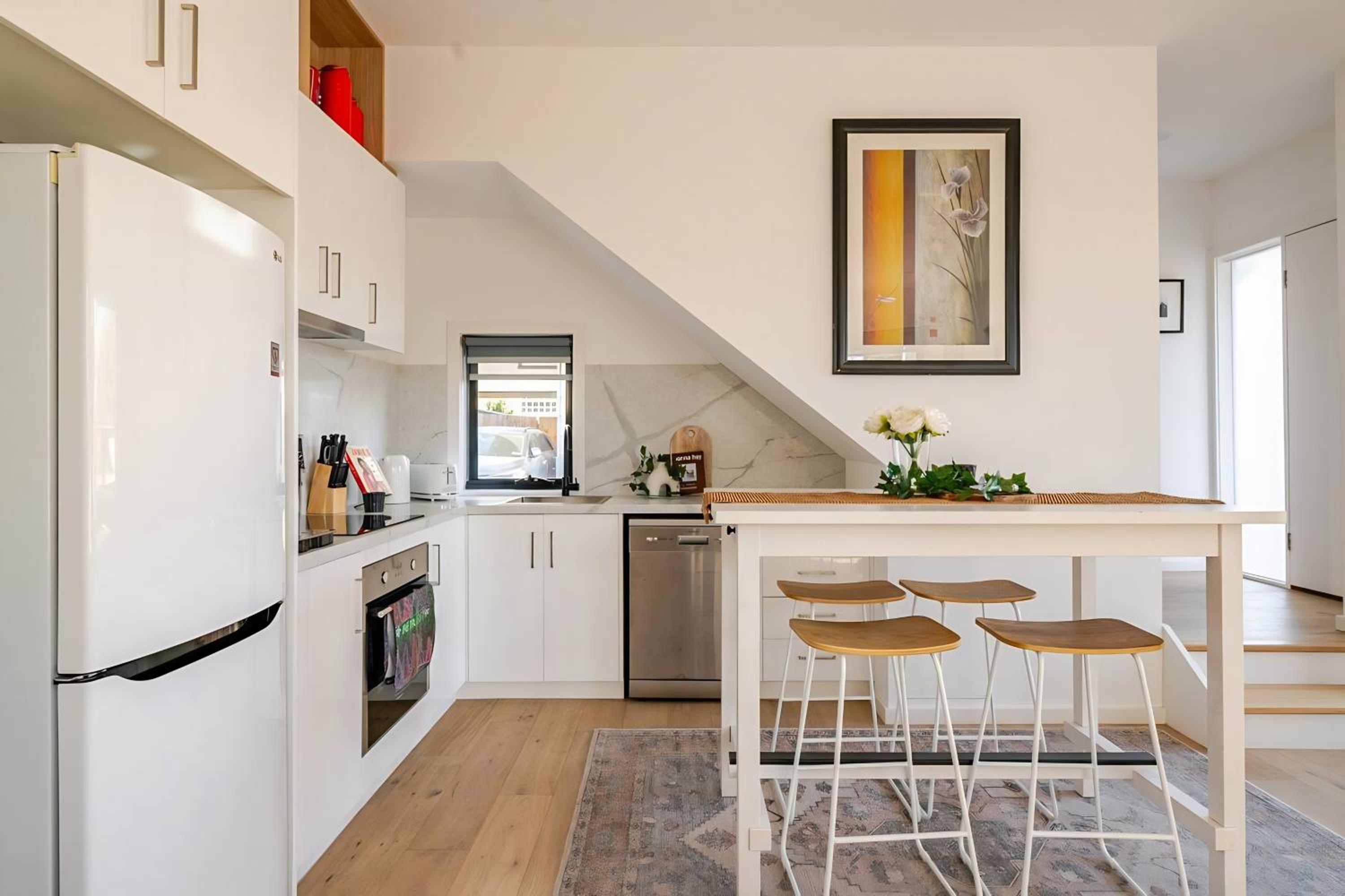 Stunning, modern, two-story detached townhouse