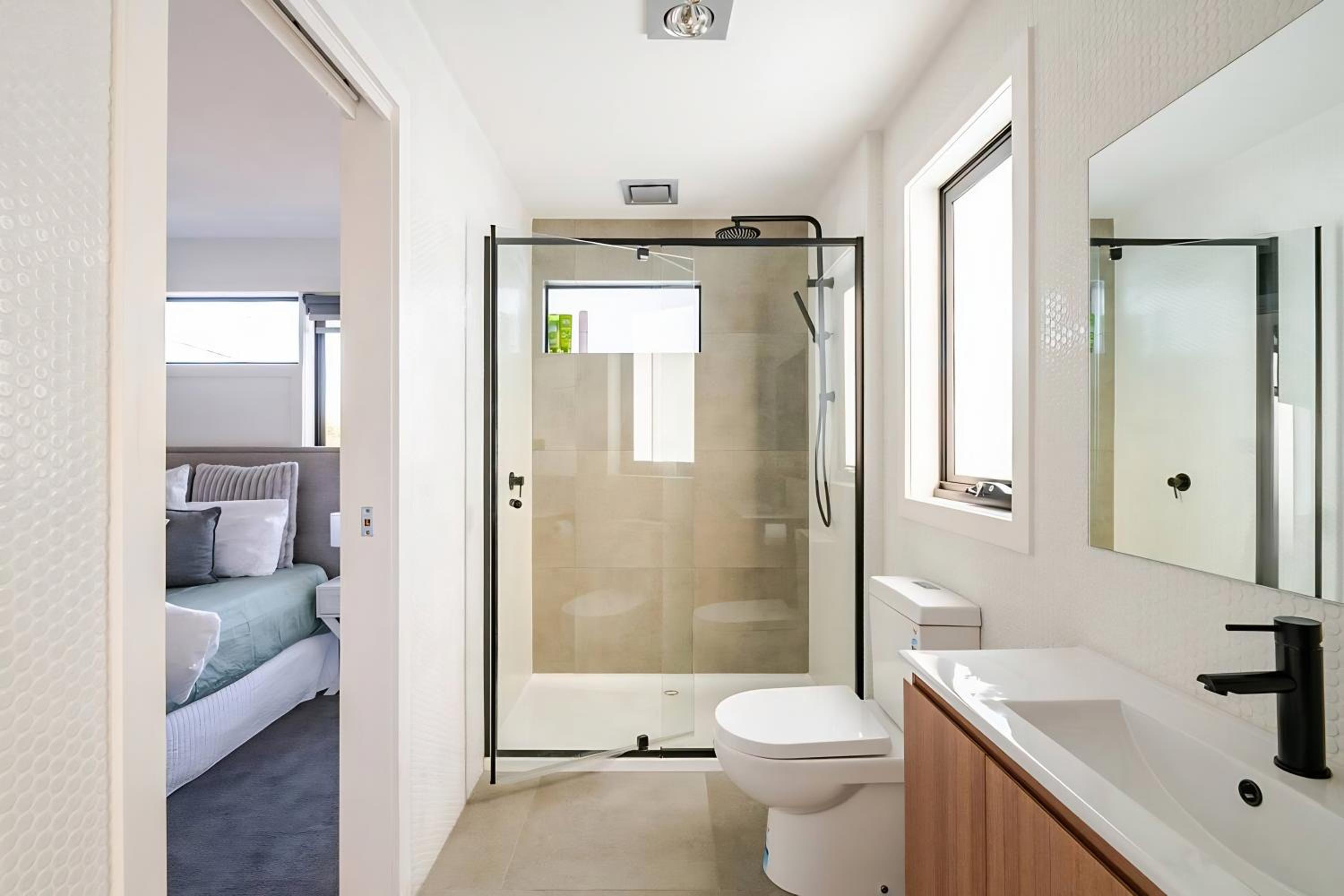 Stunning, modern, two-story detached townhouse