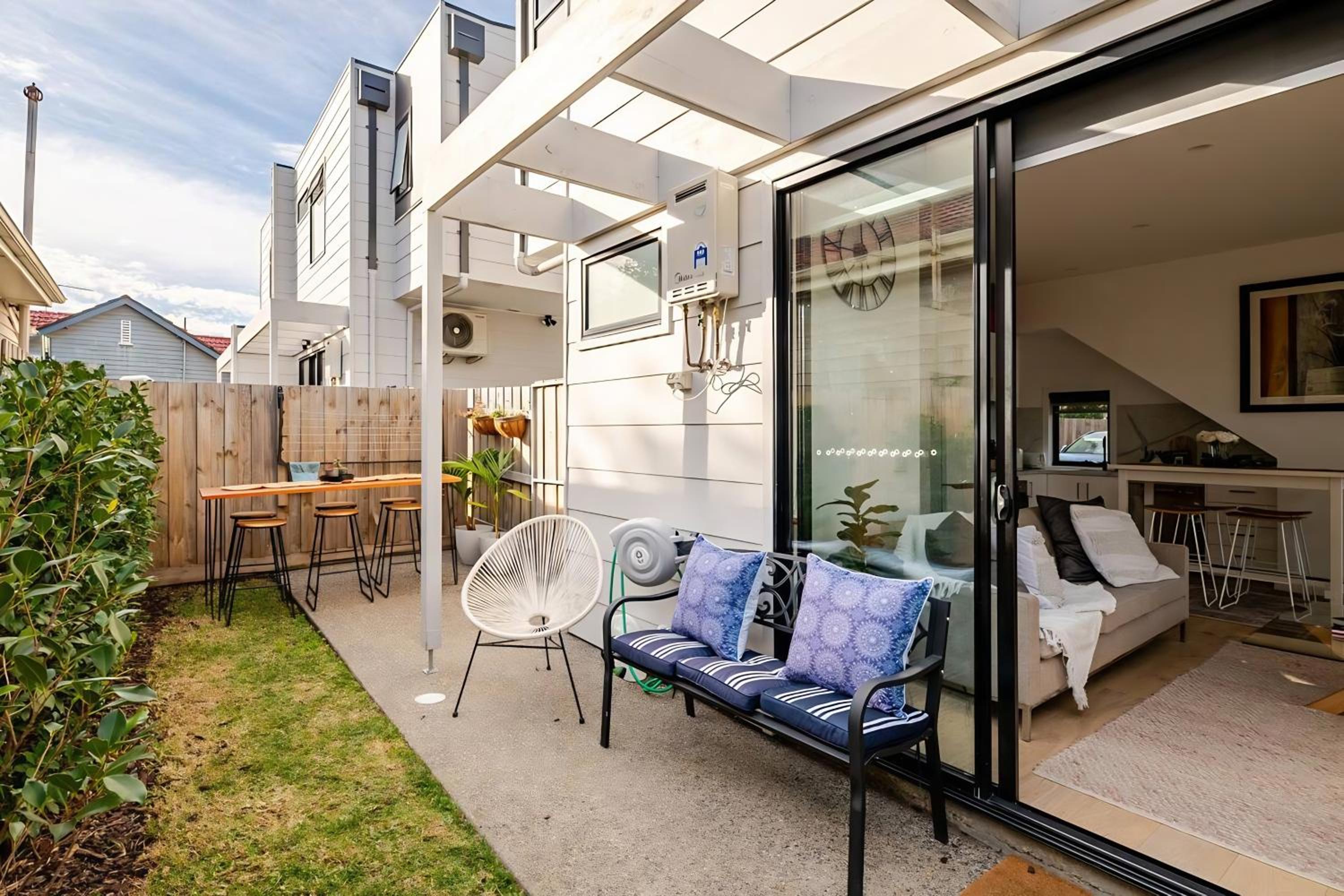 Stunning, modern, two-story detached townhouse