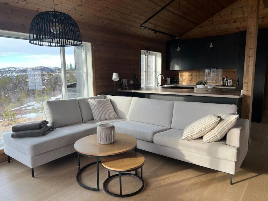 Fantastic view, great holiday house with sauna in Sirdal