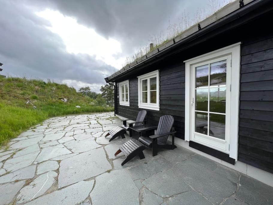 Fantastic view, great holiday house with sauna in Sirdal