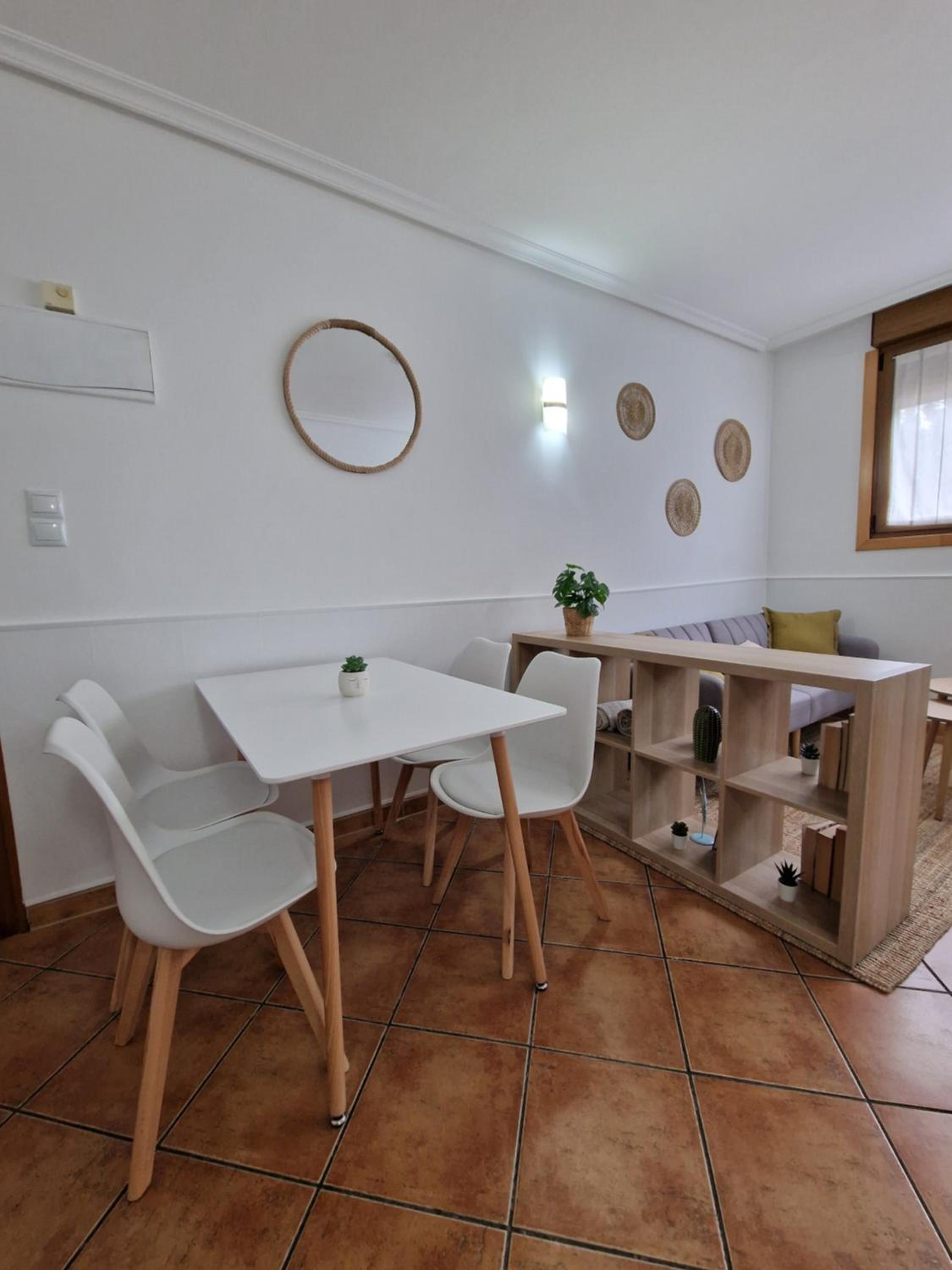 Apartamento familiar con jardín y parking privado