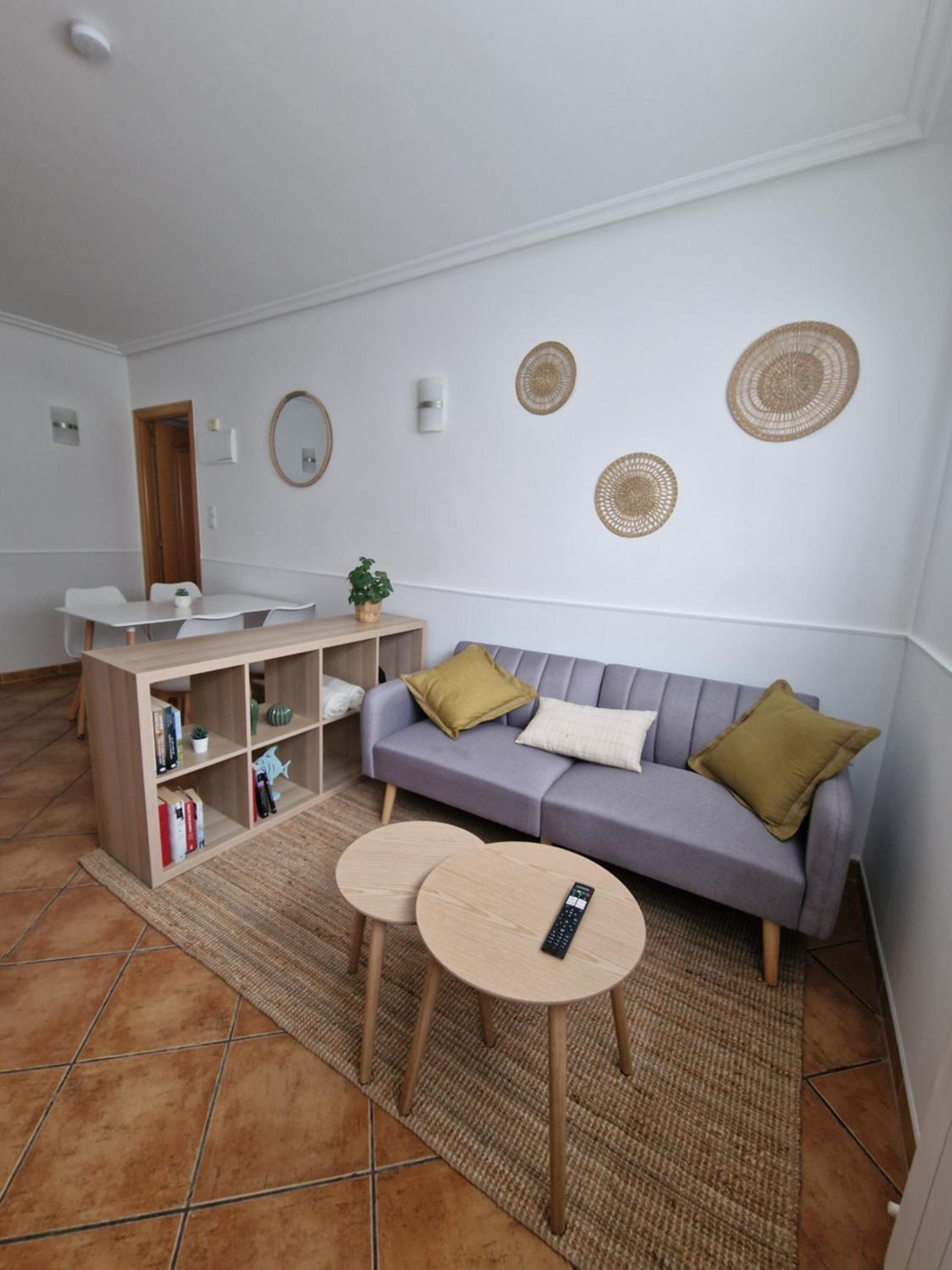 Apartamento familiar con jardín y parking privado