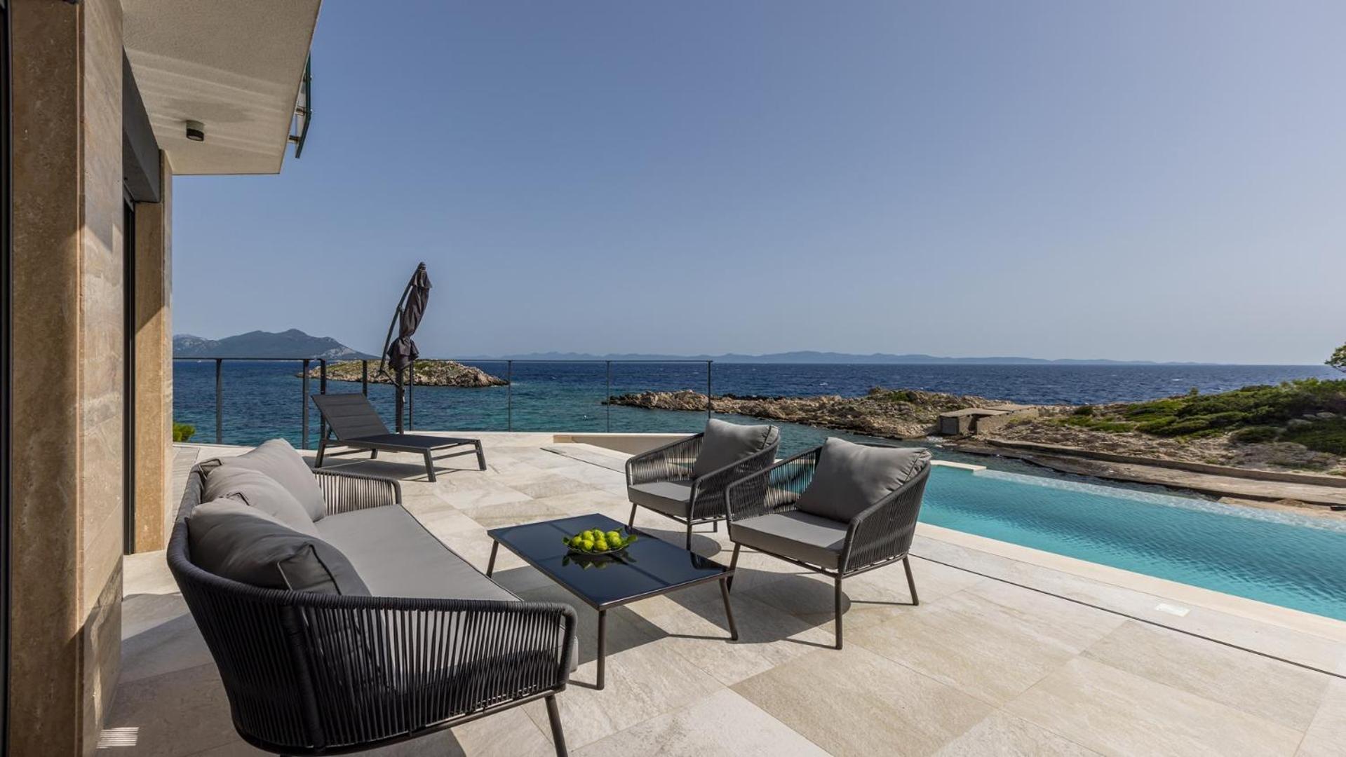 Villa Mare Peljesac - Luxury Seafront Retreat with Infinity Pool