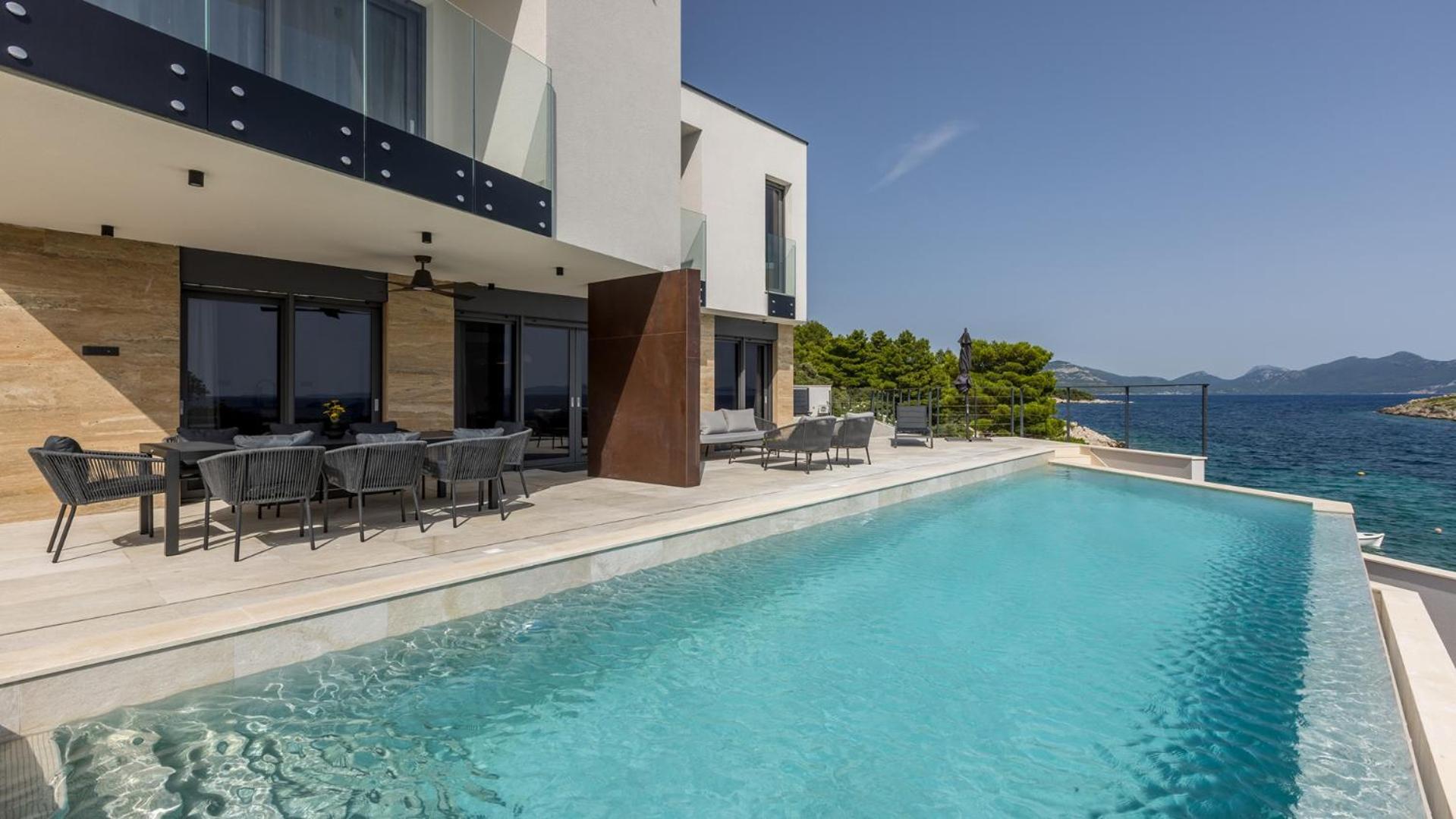 Villa Mare Peljesac - Luxury Seafront Retreat with Infinity Pool