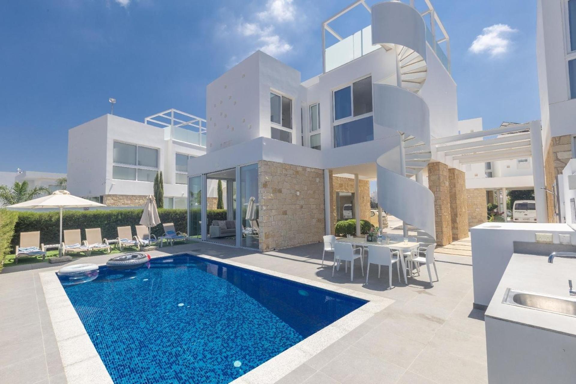 Ferienhaus mit Privatpool für 7 Personen ca 130 qm in Protaras, Südküste von Zypern - b61275