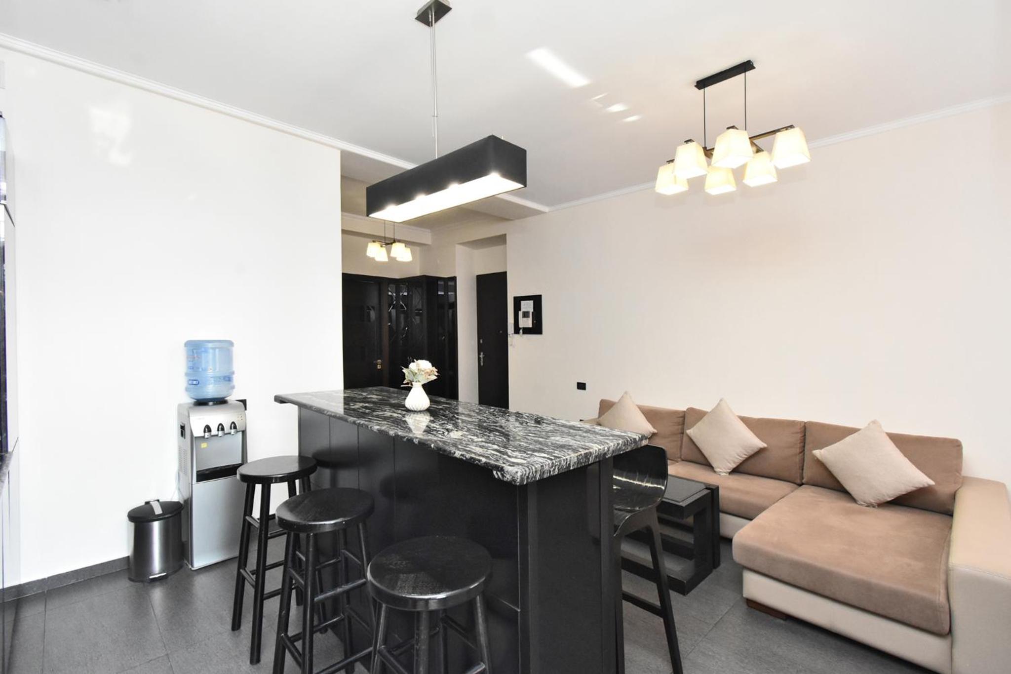 Mashtots street, 2 bedrooms Modern, Euro Renovated apartment MA218