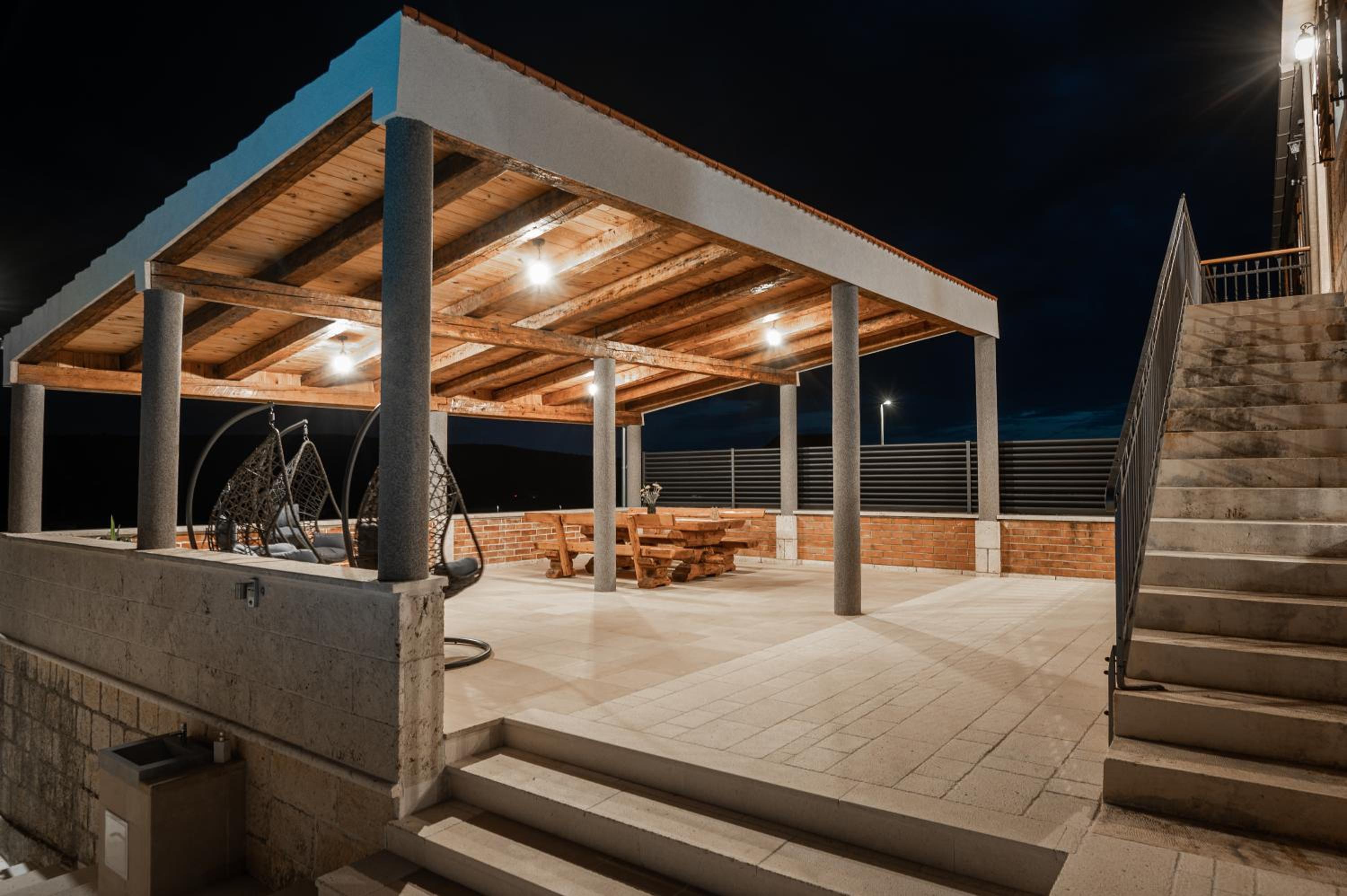Didova kuća, Holiday home with Private pool near Rogoznica,Sleeps 9 view 4