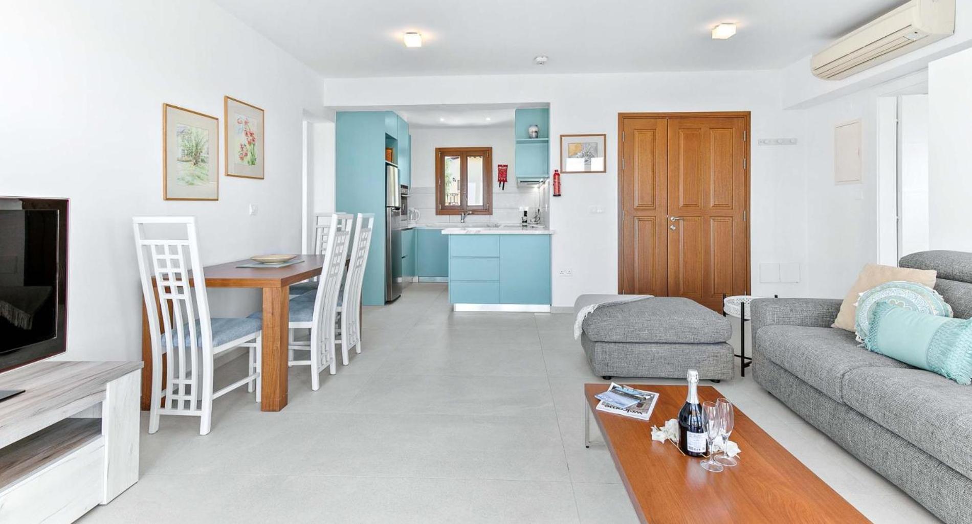 Modern Apartment Oceanus, Theseus Village, Aphrodite Hills