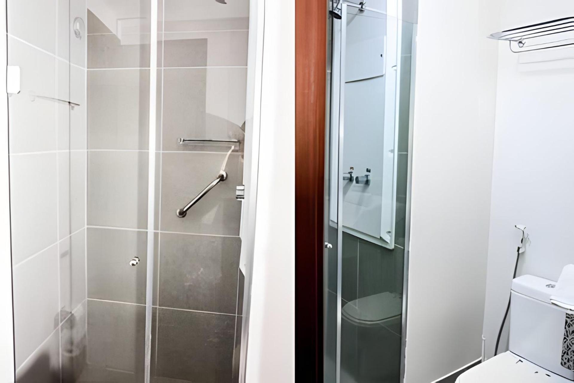 FLAT VPM - Cozinha, Varanda, Ar Cond, Estacionamento, Cama Queen, Vista Incrível, 400mb Wi-fi, TV Smart, Serviços de Streaming, Ducha Forte, Próximo a Barr