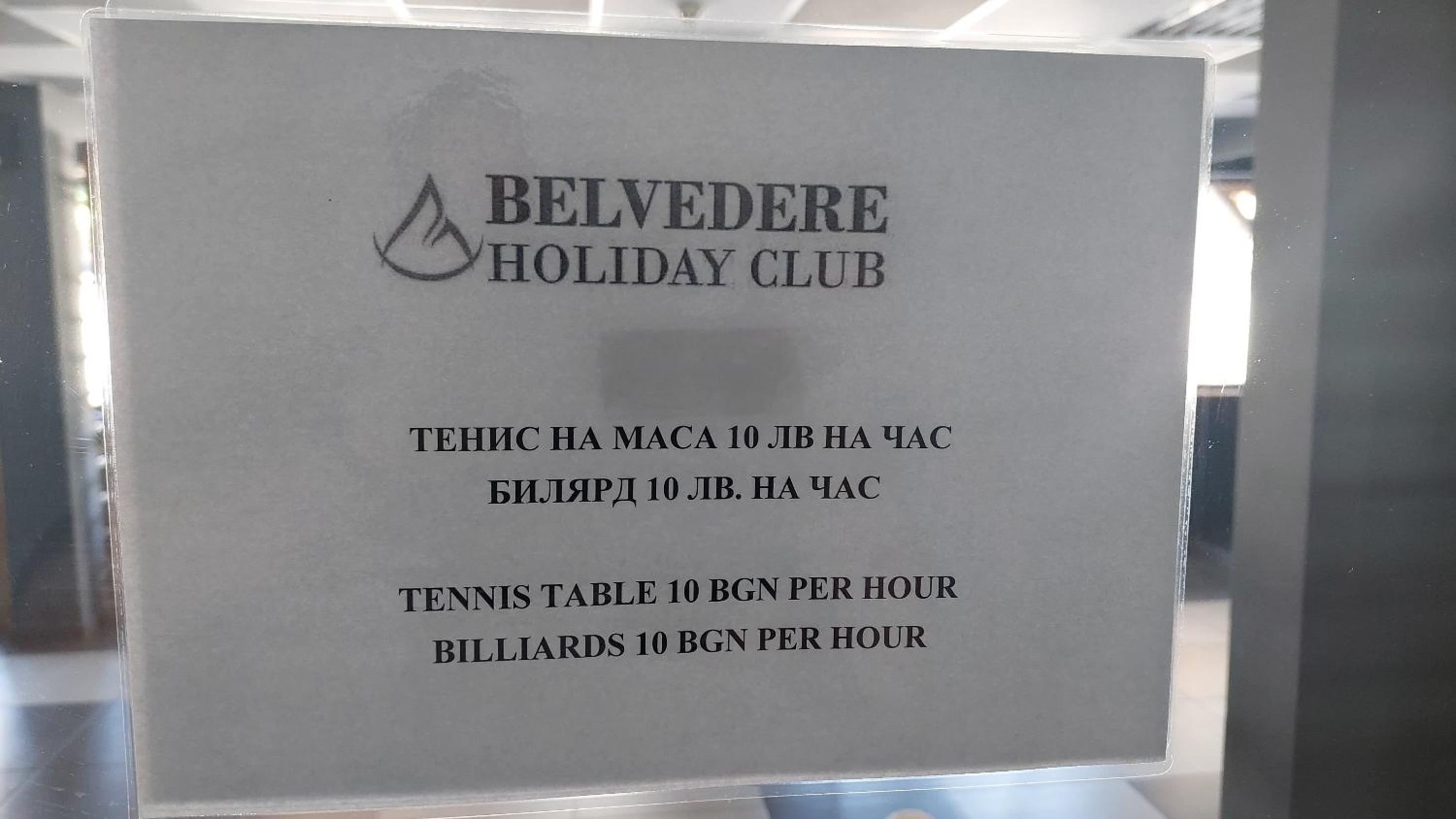 Belvedere Holiday Club - Mountain View