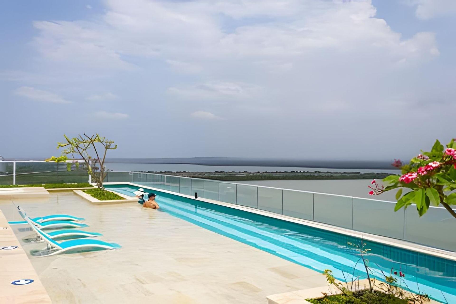 1 Dormitorio frente a playa de Morros. Piscina view 4