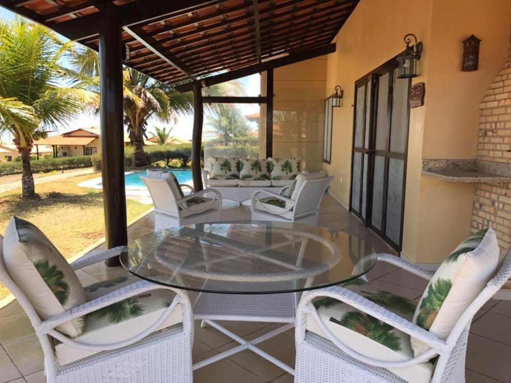 Chalé condomínio beira mar em Zumbi Beach Resort view 4