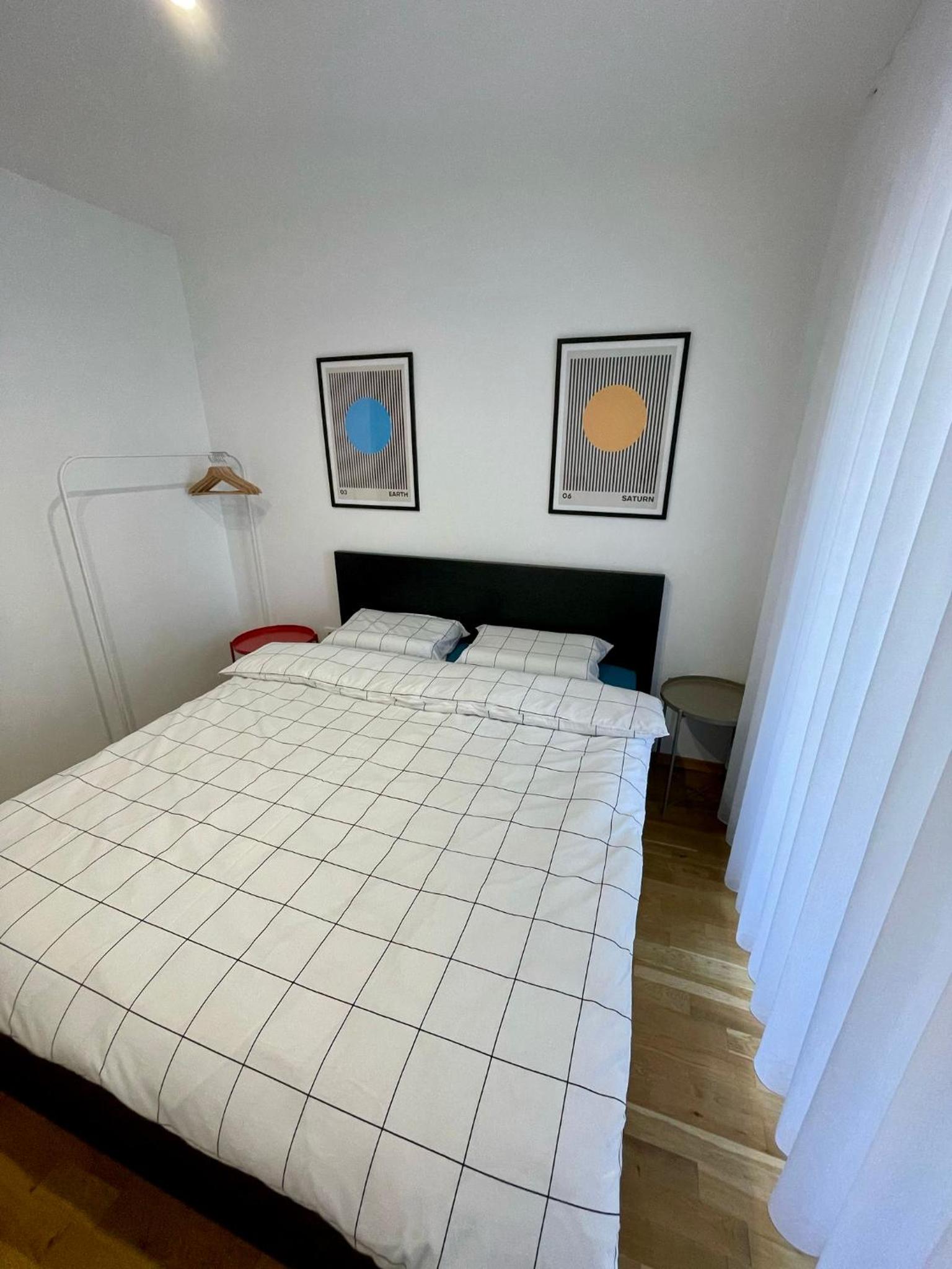 Skopje Modern 2-Bedroom Apartment with Mountain View
