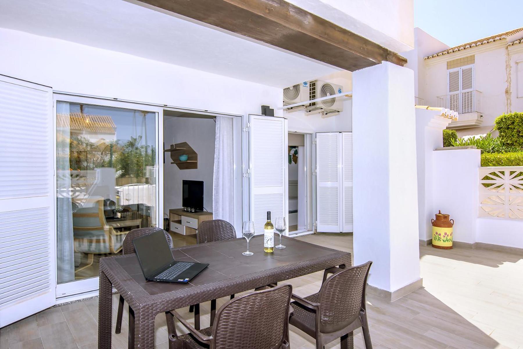 Vera Playa Fantástico Bajo Jardín Piscina Wifi AC