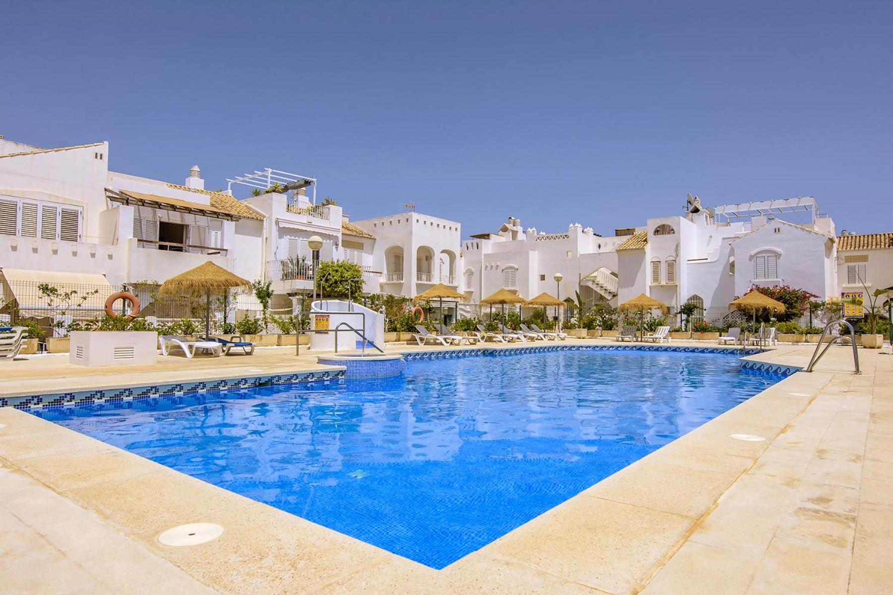 Vera Playa Fantástico Bajo Jardín Piscina Wifi AC