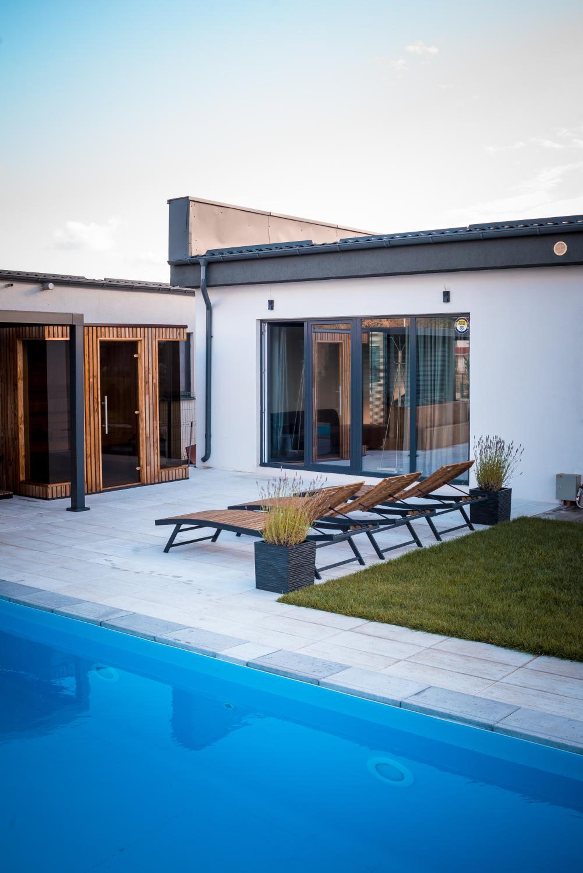 Banya Villa Bucuresti sauna jacuzzi piscina spa view 4