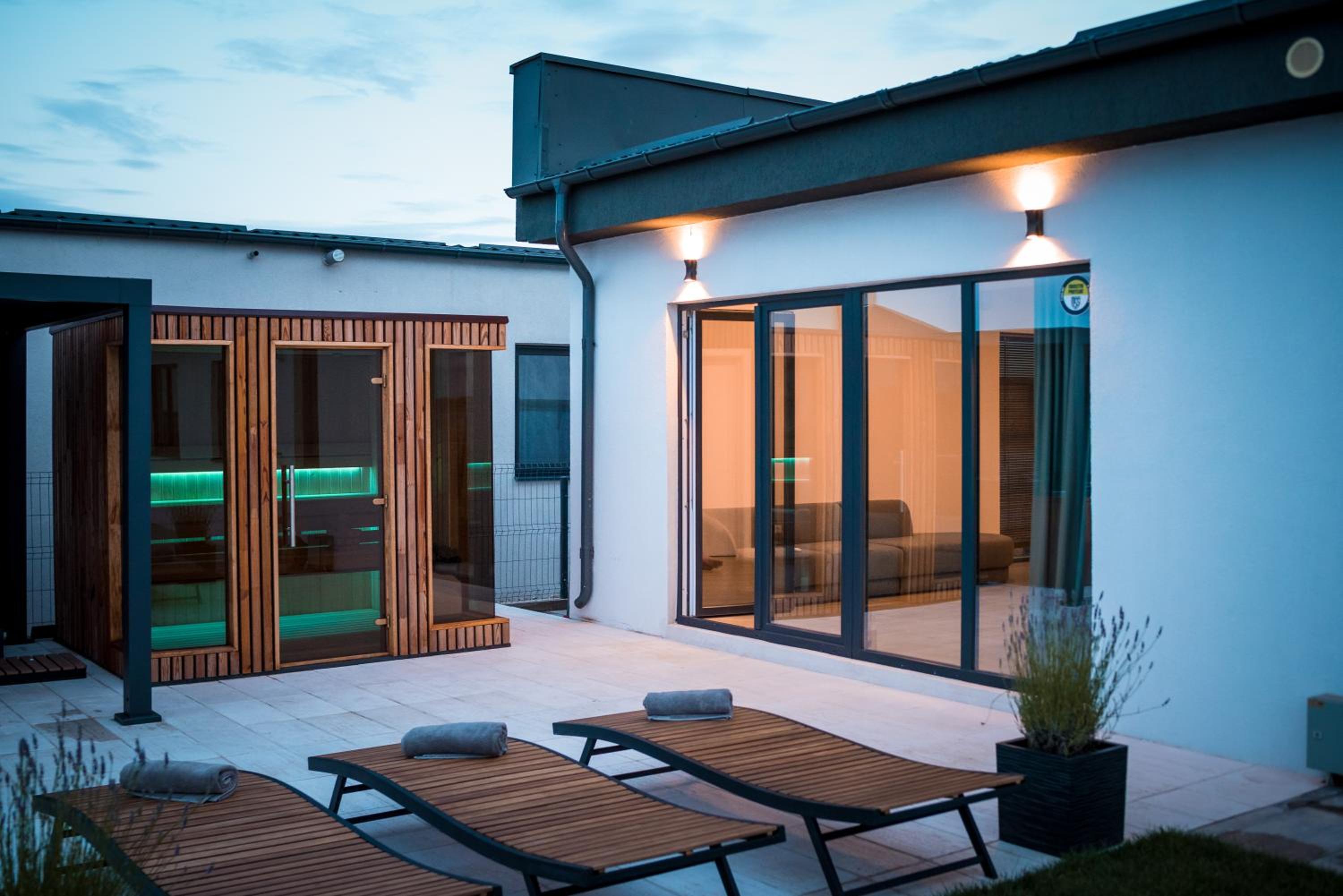 Banya Villa Bucuresti sauna jacuzzi piscina spa view 5