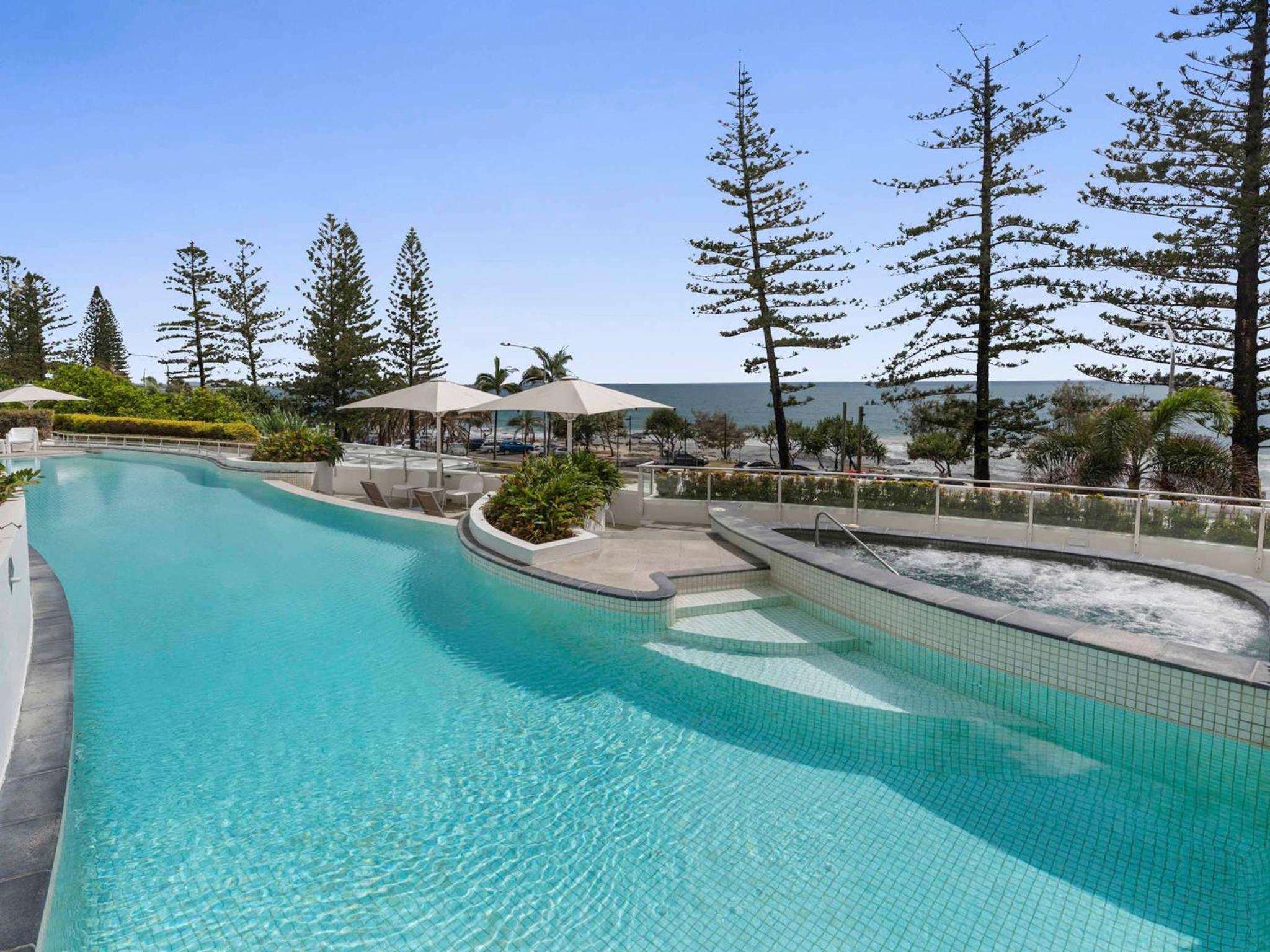 Sirocco Mooloolaba Oceanfront Luxury Sub-Penthouse 9th floor-Sleeps 6