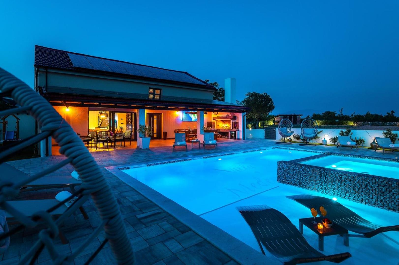 Luxury Villa Meden Dol with heated pool, Hot-Tub, 2 Saunas view 3