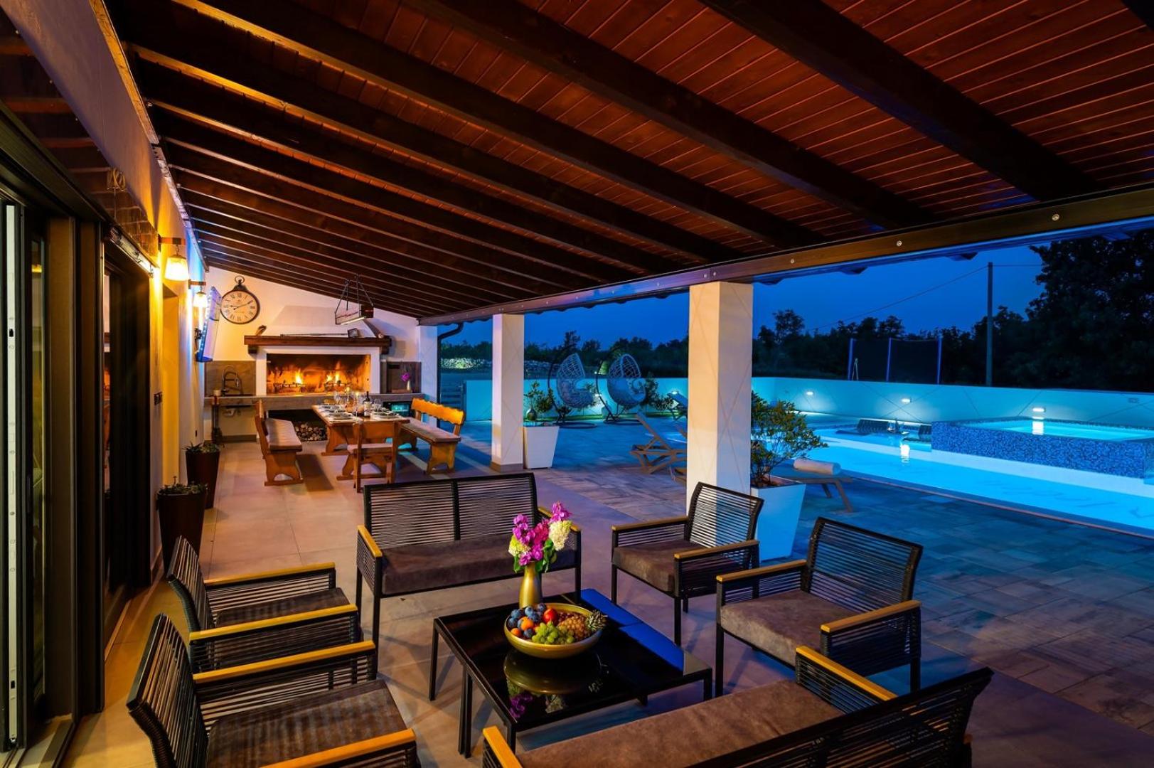 Luxury Villa Meden Dol with heated pool, Hot-Tub, 2 Saunas view 5