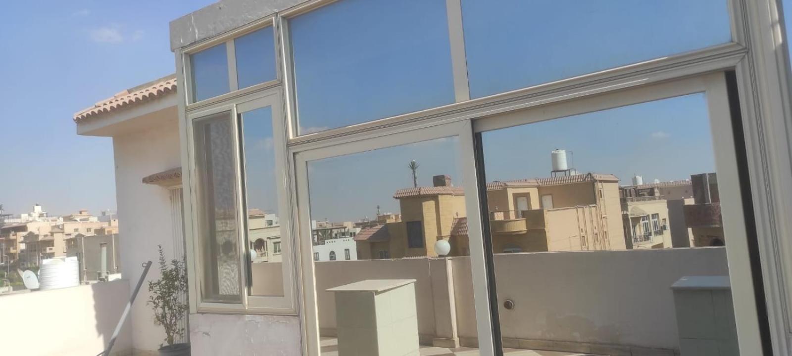 Furnished Roof Apartment in NEW CAIRO south of the Academy AREA C and next to the North Teseen Street