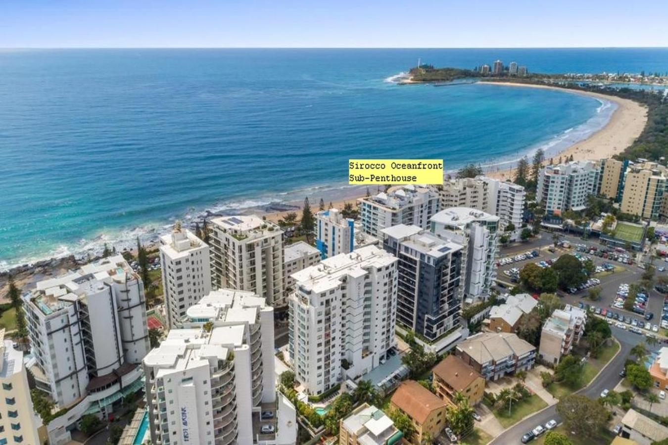 Sirocco Mooloolaba Oceanfront Luxury Sub-Penthouse 9th floor-Sleeps 6