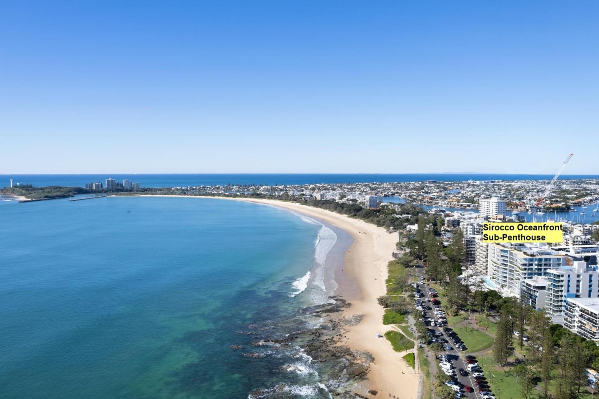 Sirocco Mooloolaba Oceanfront Luxury Sub-Penthouse 9th floor-Sleeps 6