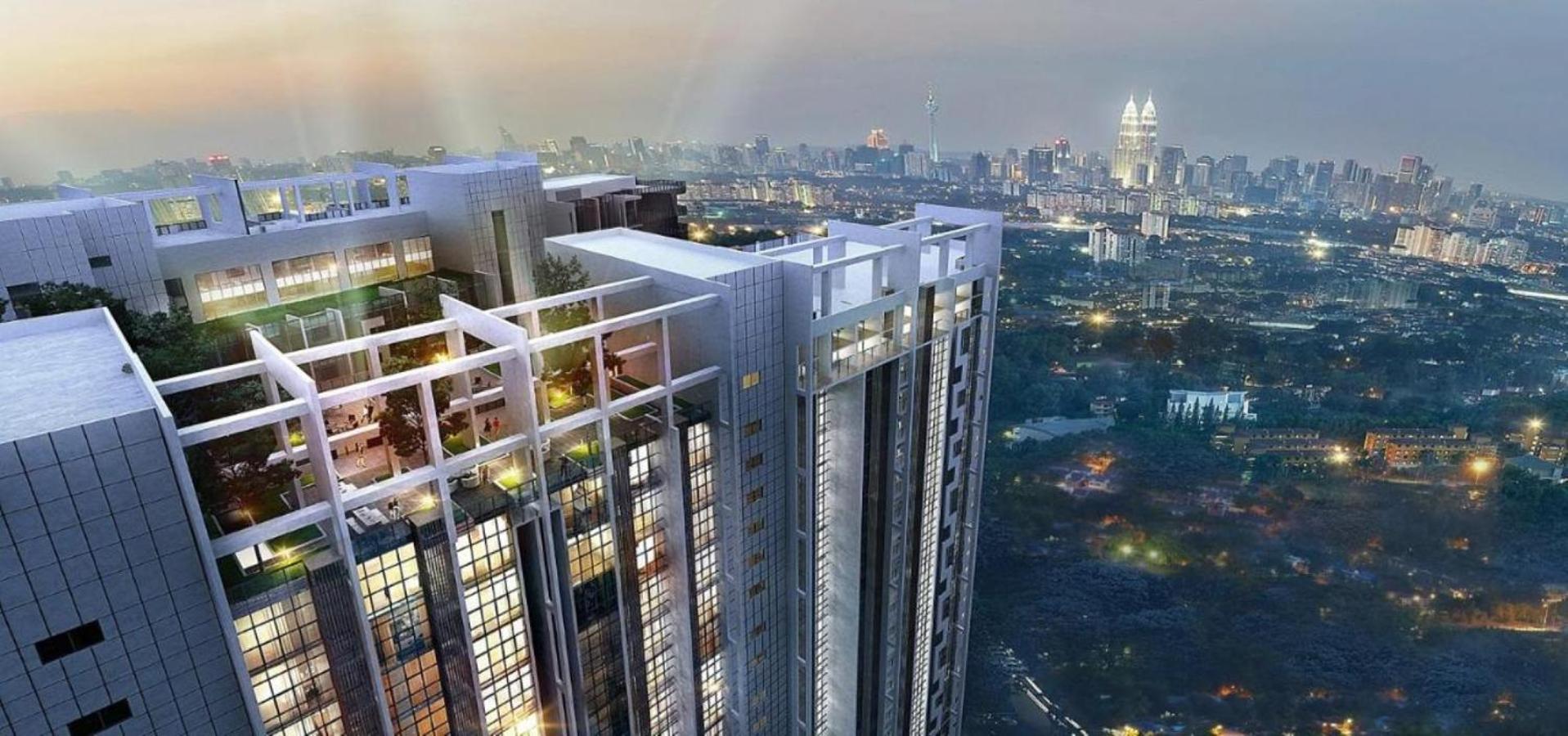 Mcity Residence way to KLCC