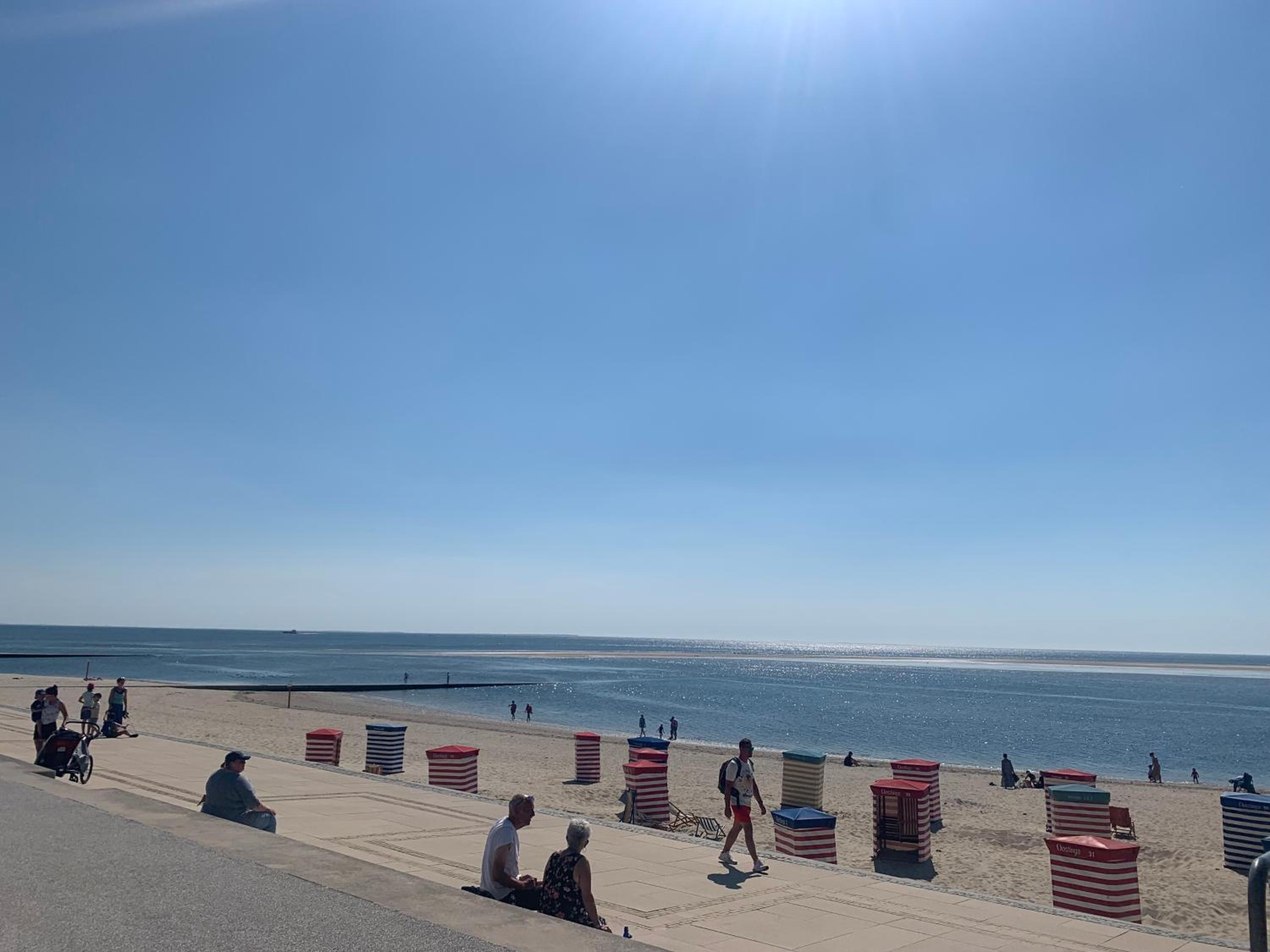 Strandkoje im Haus Seeblick Bismarckstraße