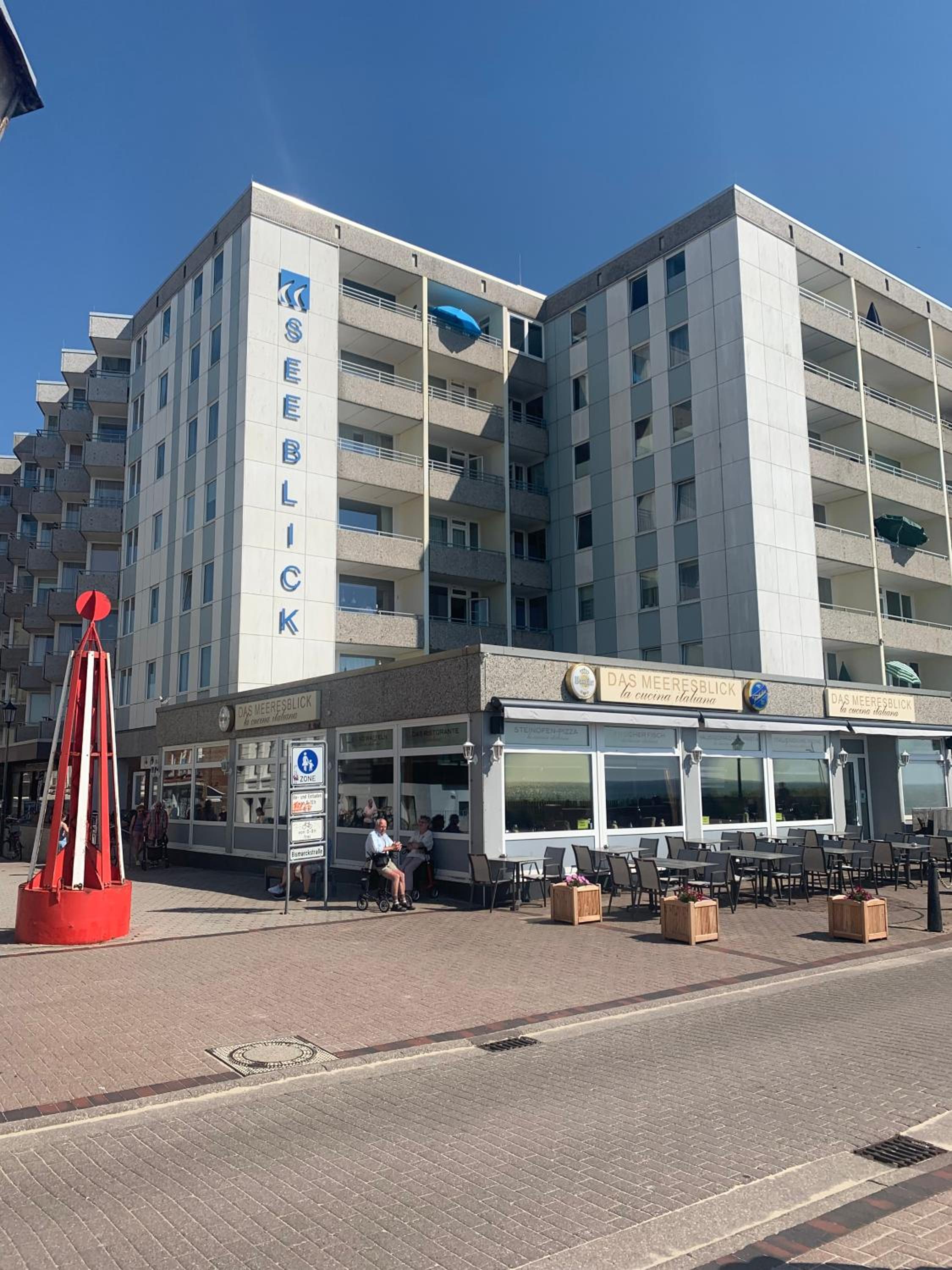 Strandkoje im Haus Seeblick Bismarckstraße