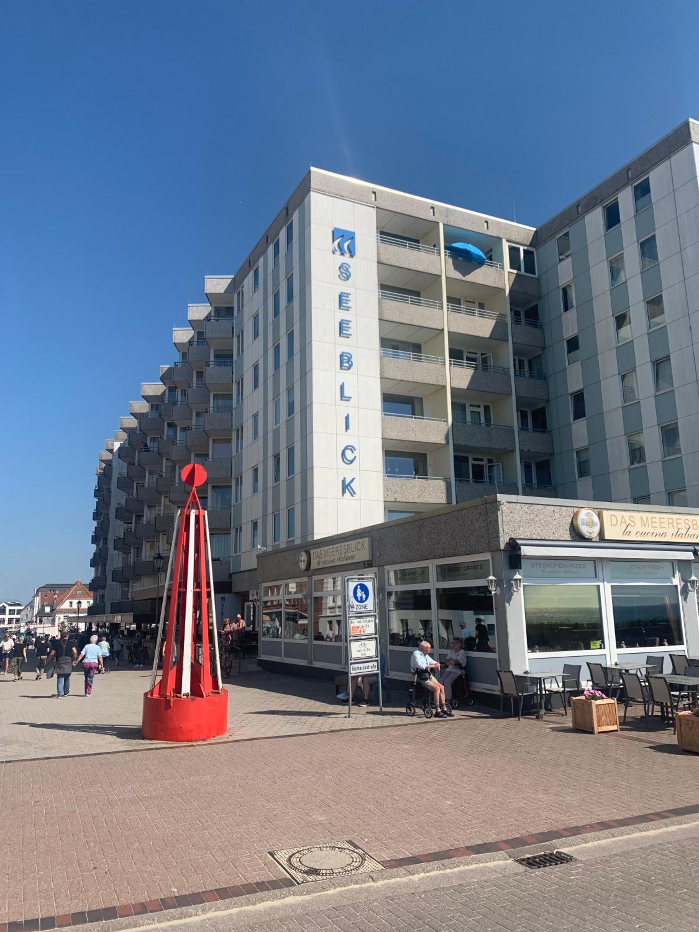 Strandkoje im Haus Seeblick Bismarckstraße