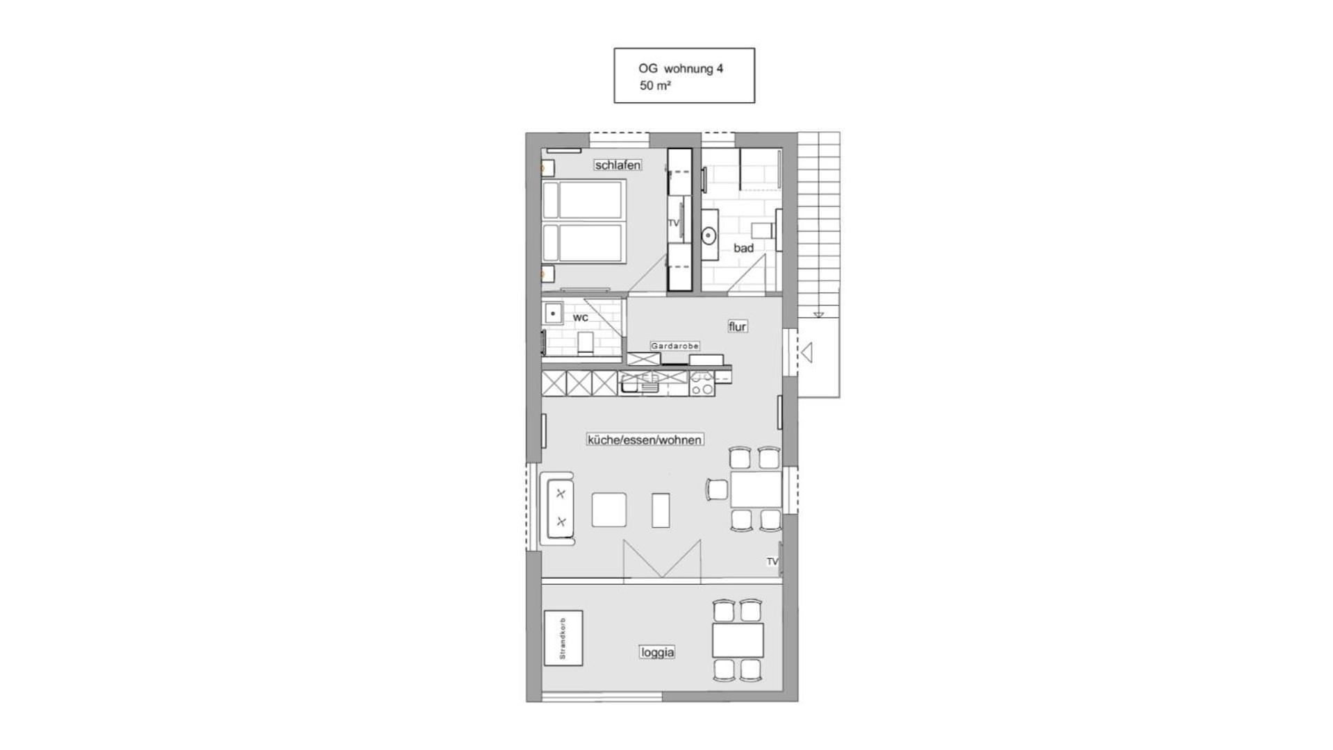 Ferienwohnung 4, Hoddersdiek 1