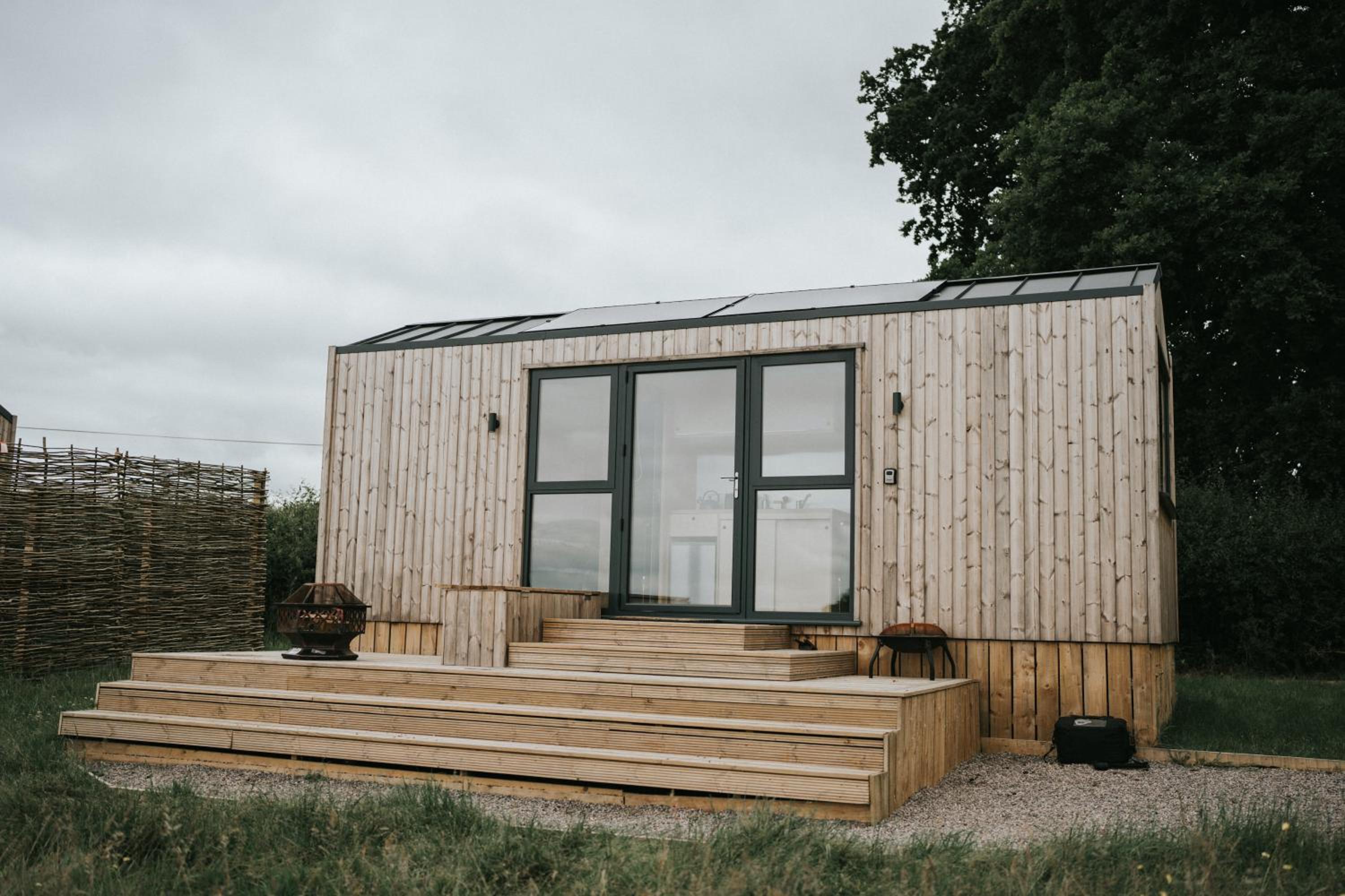 Beautiful cabins in Shaftesbury Dorset countryside