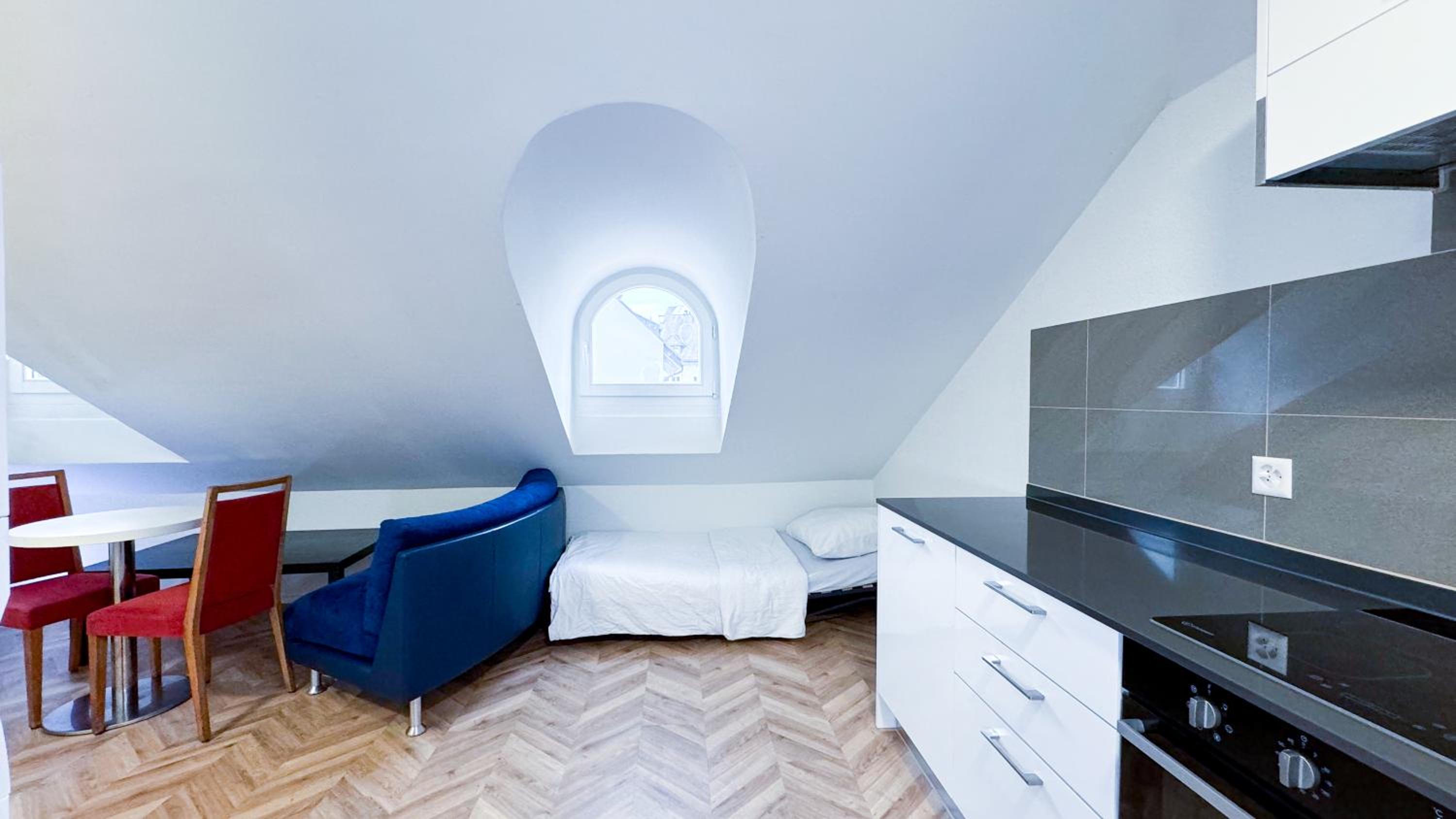 Gray apartment by freihofapartments